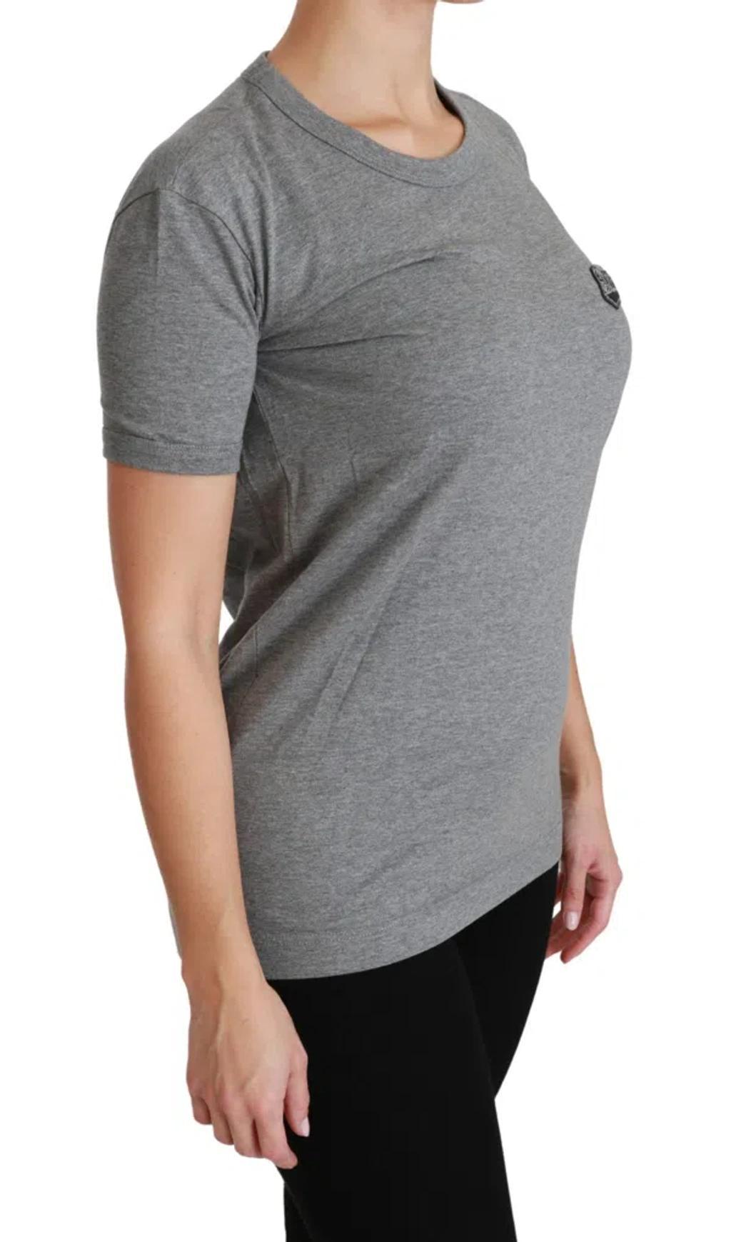 DOLCE & GABBANA T-shirts In Gray Product Image