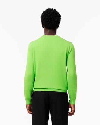 Men's Crew Neck Cotton Sweater Product Image