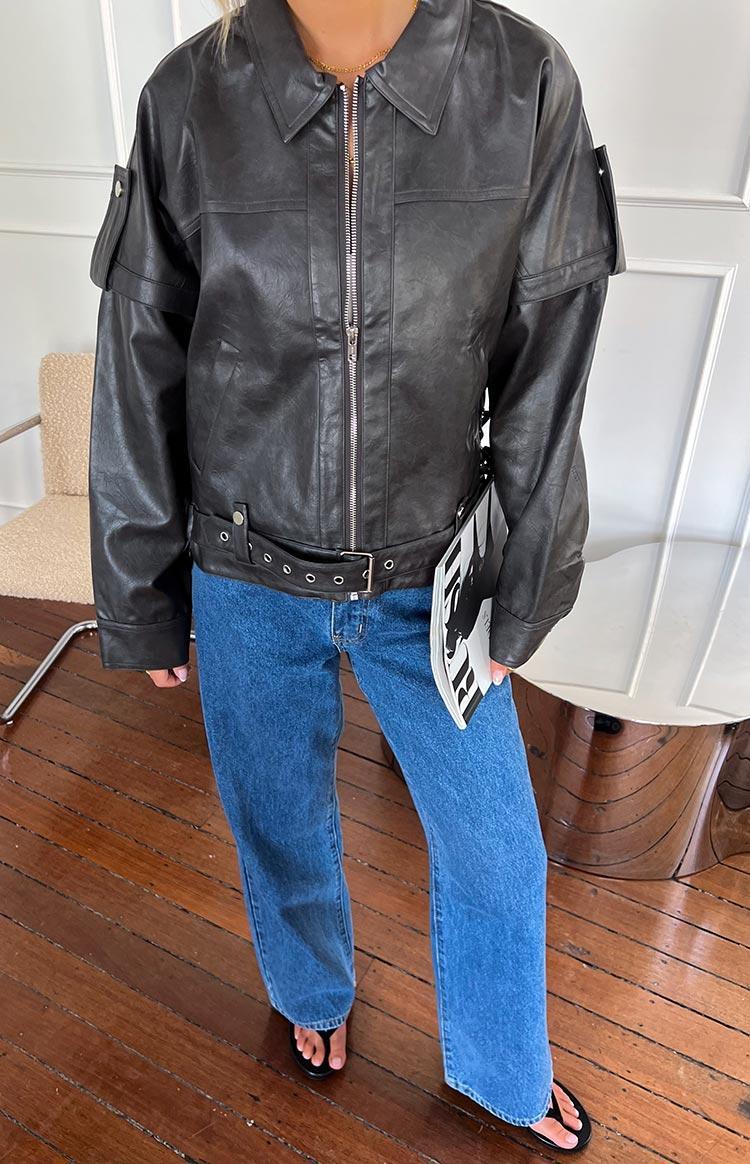 Calliope Mid Wash Mid Rise Slouchy Jeans Baby Product Image