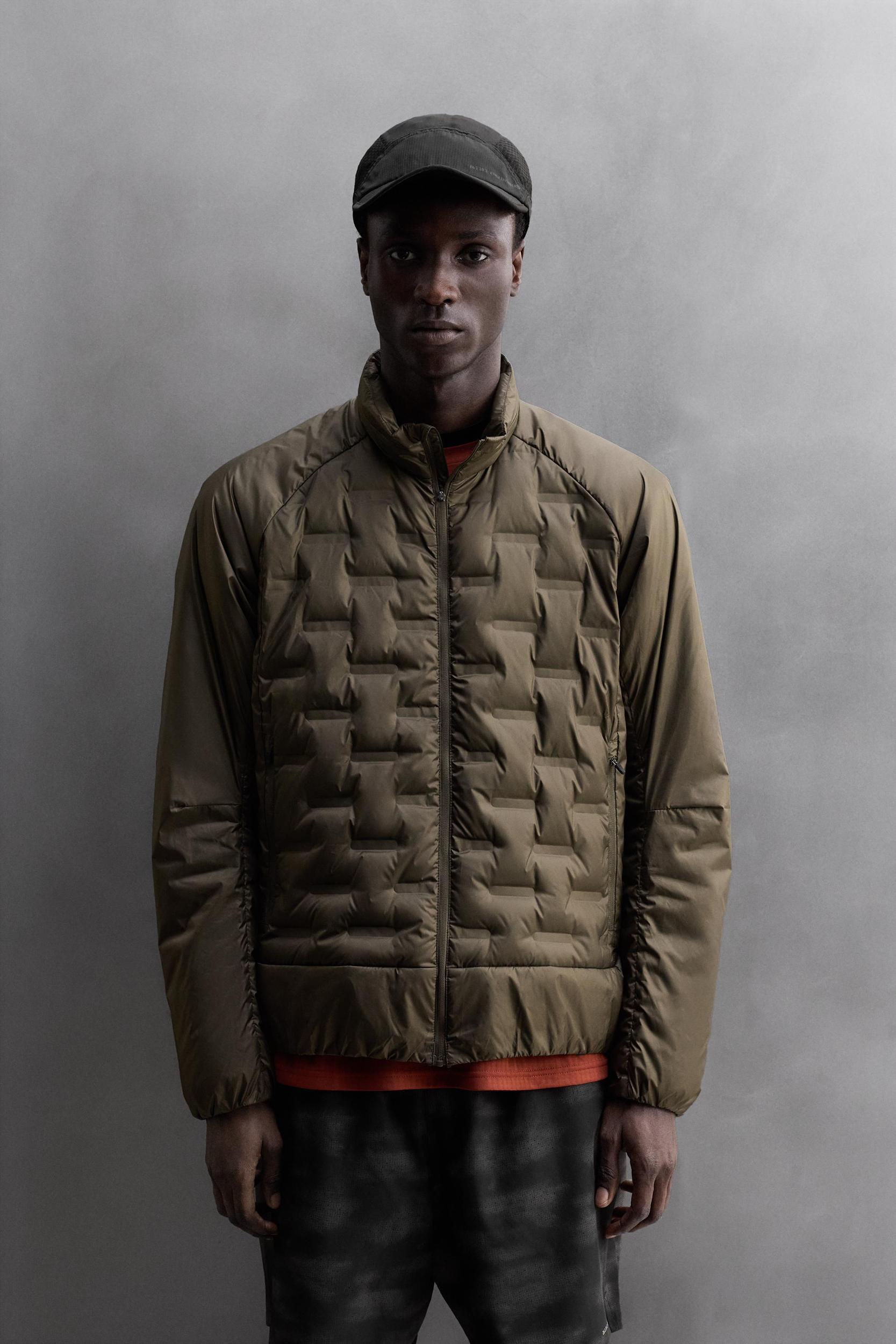 RUNNING FEATHER BLEND PUFFER JACKET Product Image