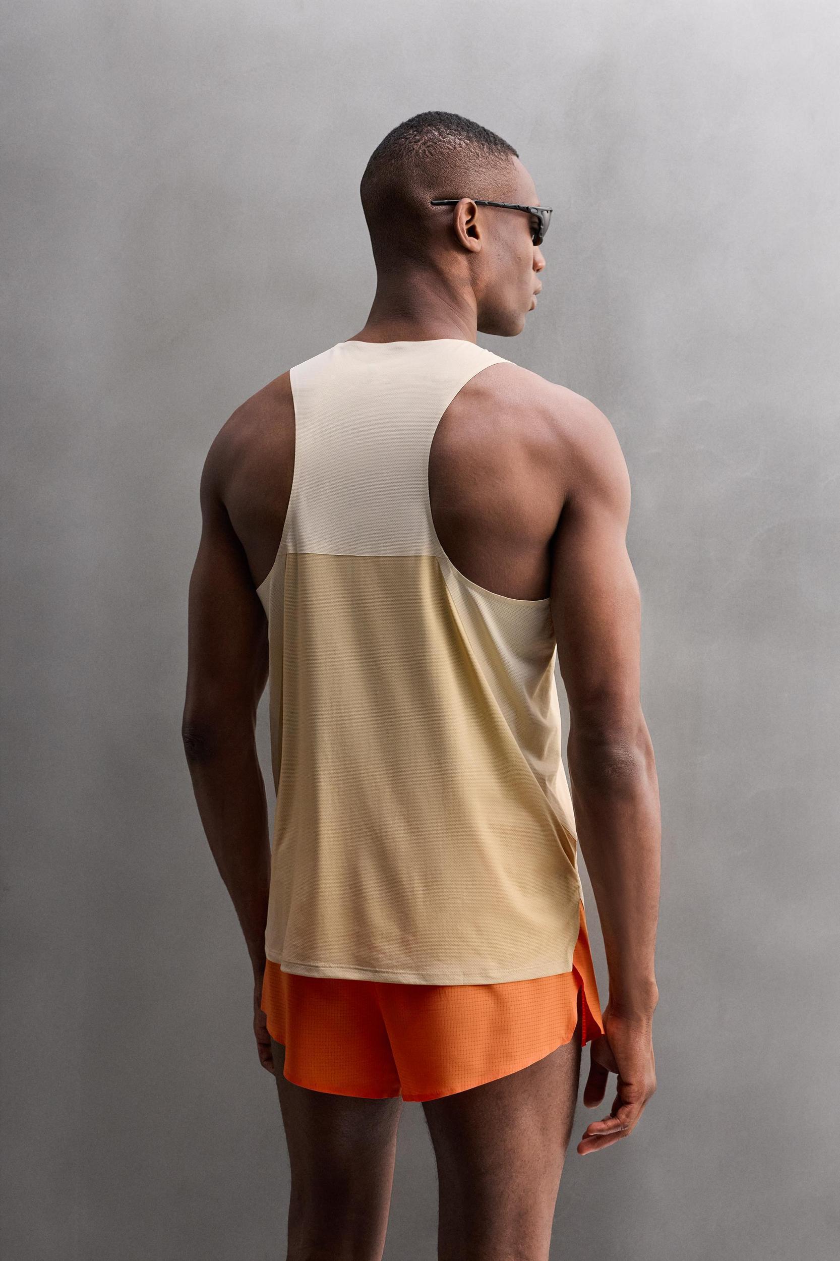 COLOR BLOCK TECHNICAL TANK TOP Product Image