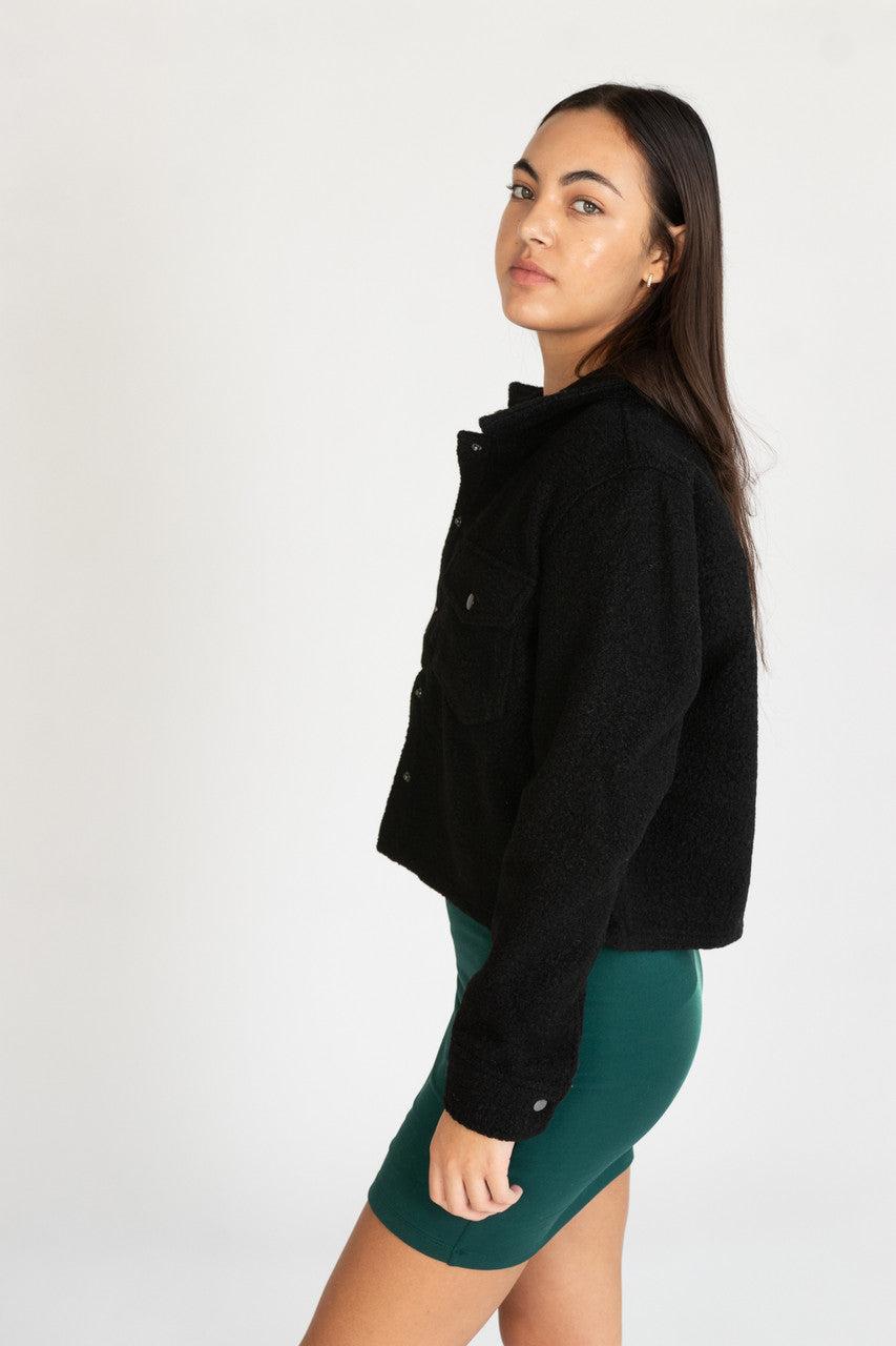 Snap Front Shacket Product Image