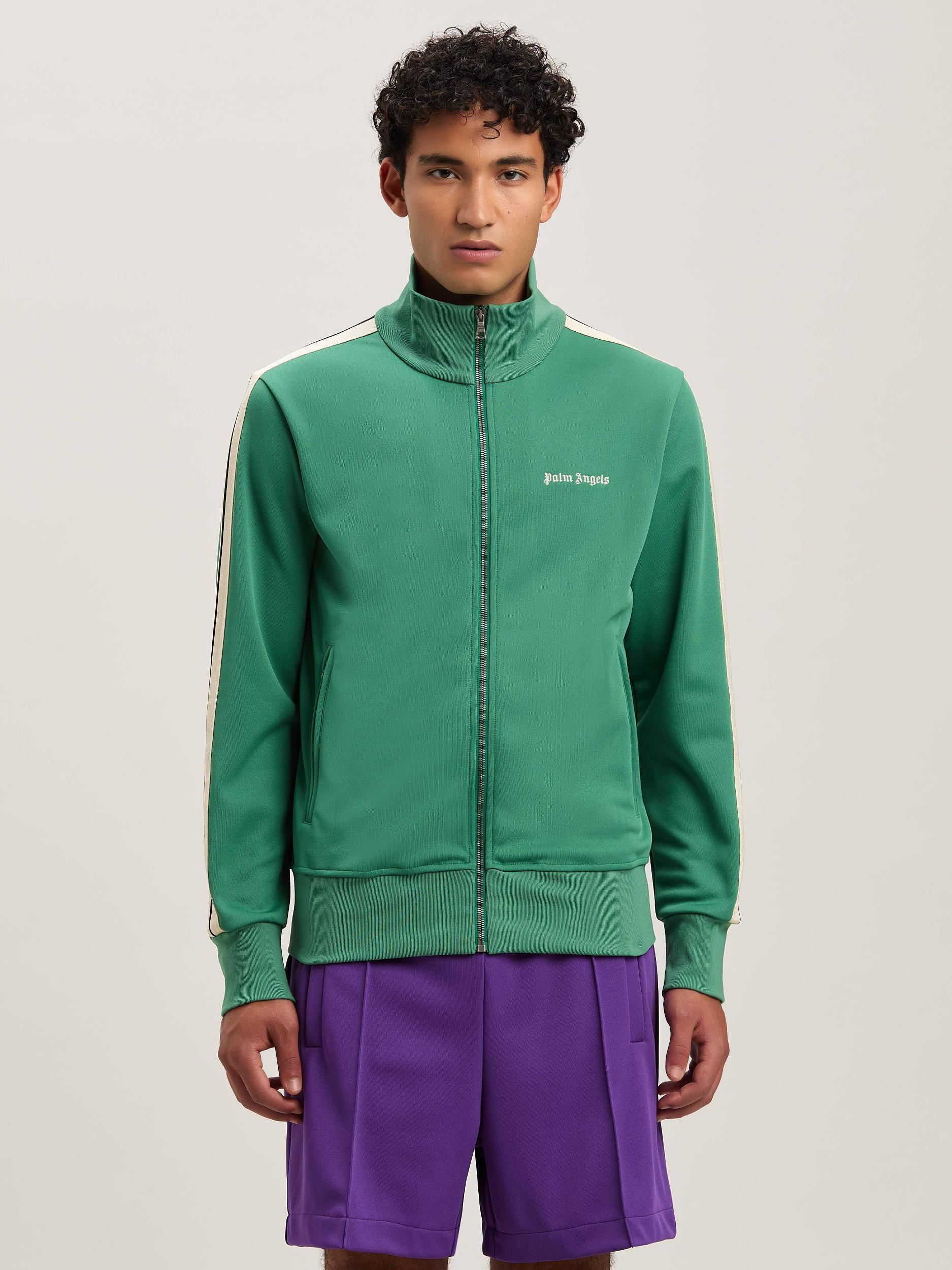 CLASSIC LOGO TRACK JACKET FOREST GREEN - Product Image