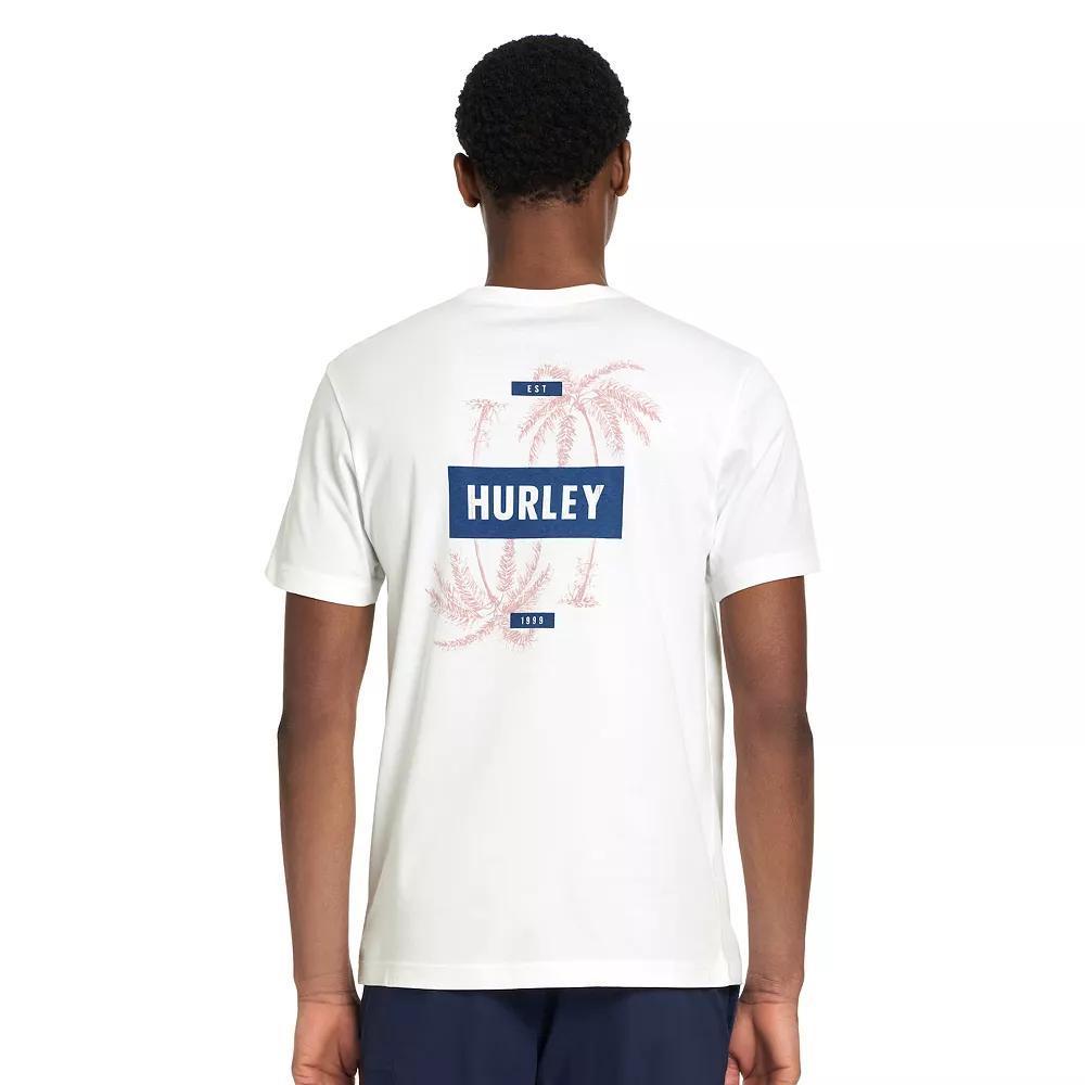 Men's Hurley Short-Sleeve Graphic Tee, Size: XL, Pure White Product Image