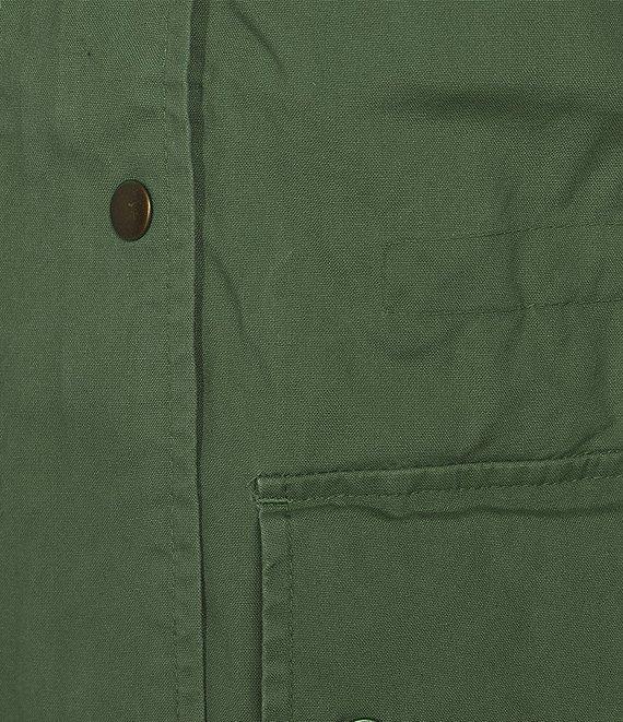 L.L.Bean East End Insulated Faux Fur Hood Drawcord Neck Long Sleeve Snap Front Patch Pocket Parka Product Image