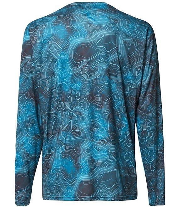 Costa Tech Topographic Long-Sleeve T-Shirt Product Image