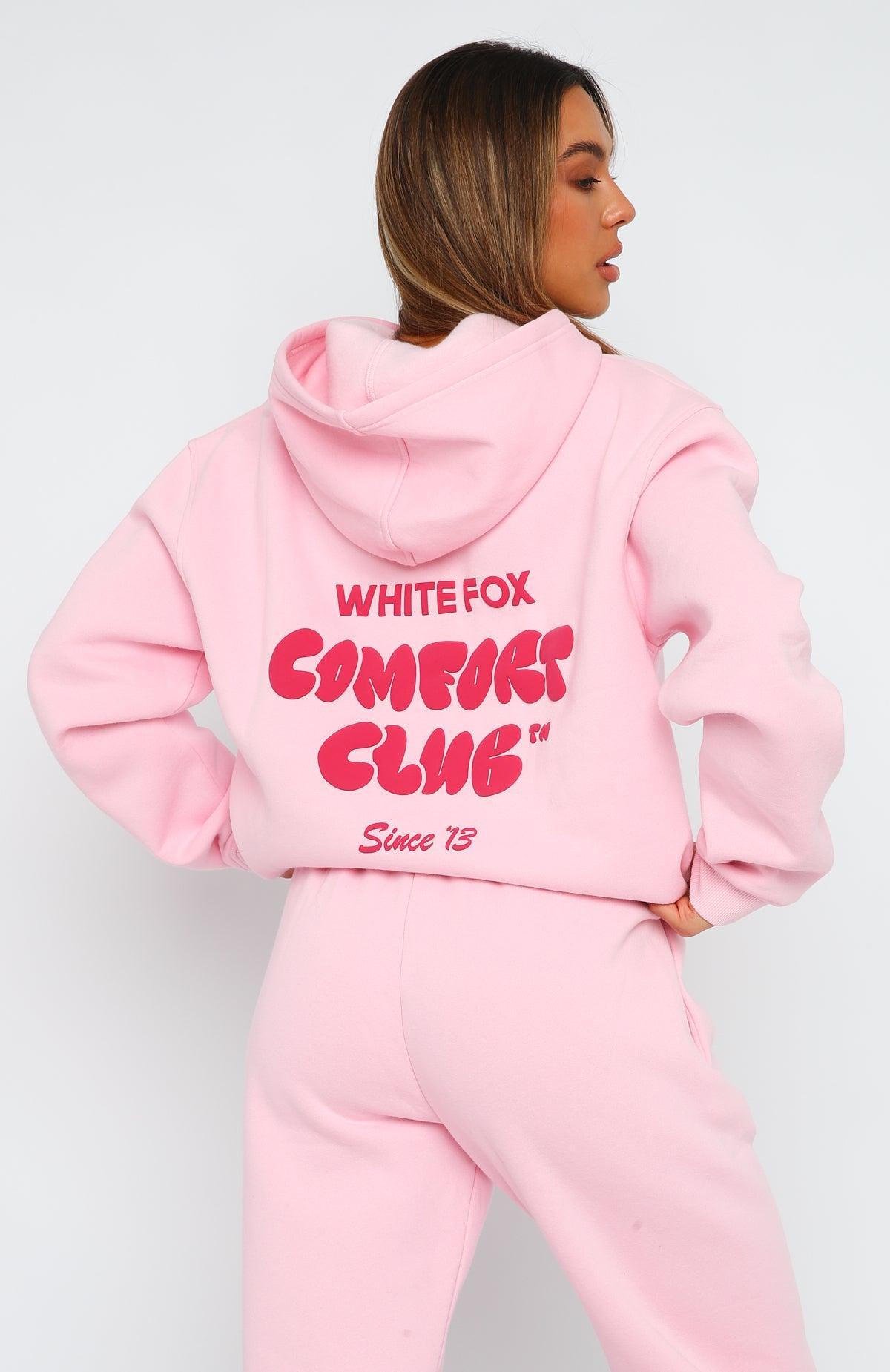 Comfort Club Oversized Hoodie Bon Bon Product Image