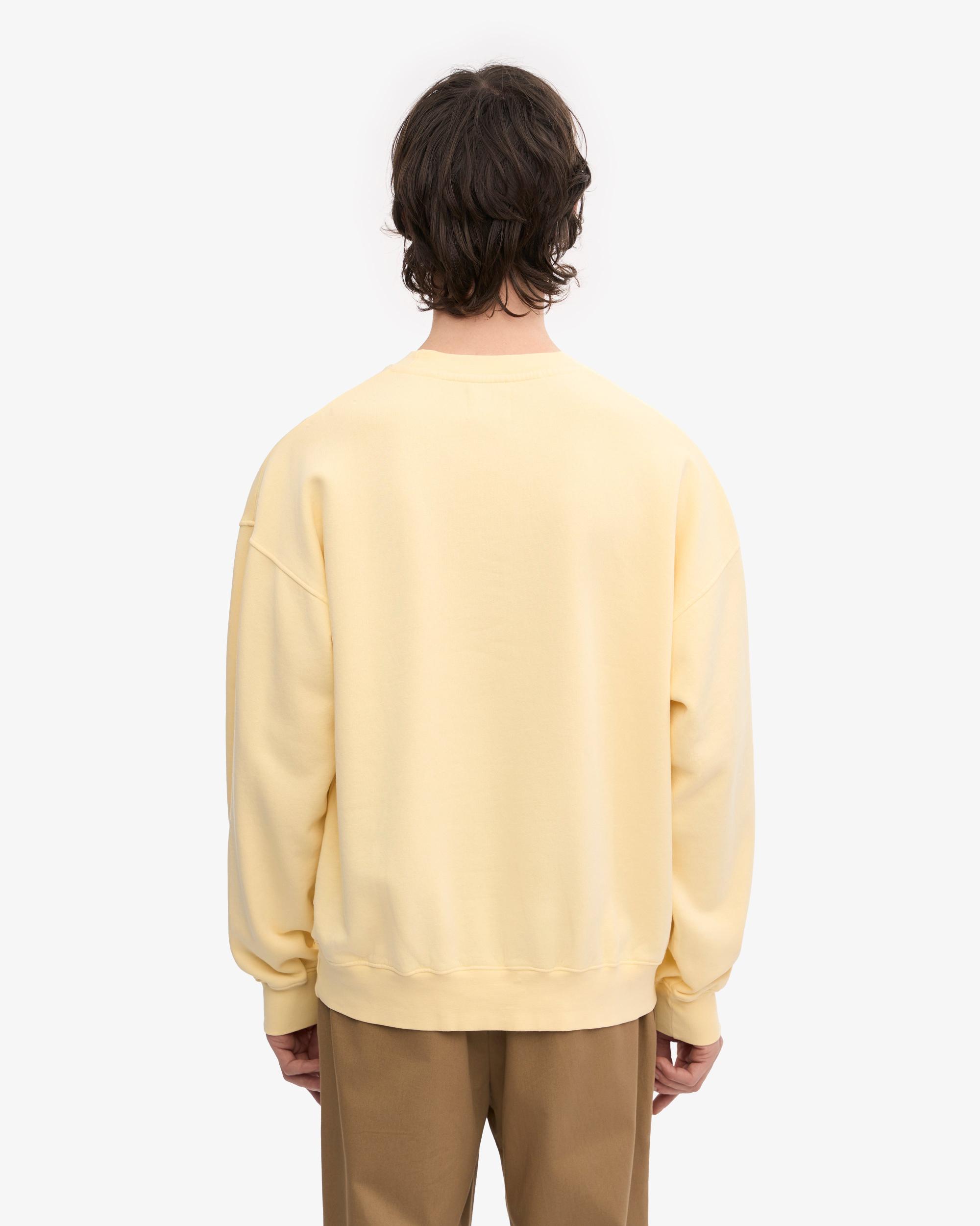 Organic Oversized Crew - Soft Yellow Product Image