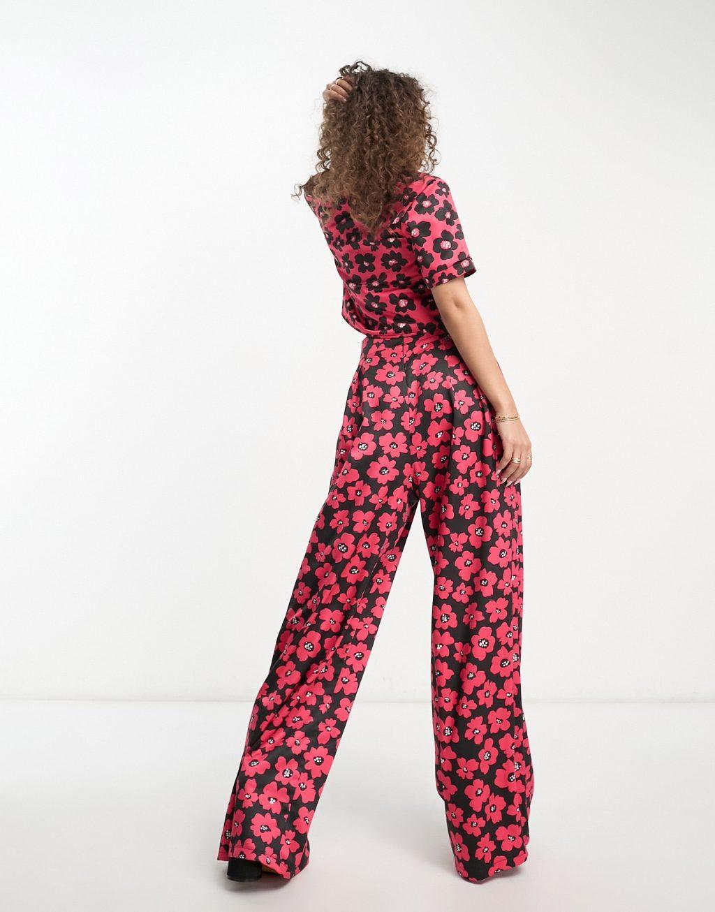 Flounce London wide leg pants Product Image