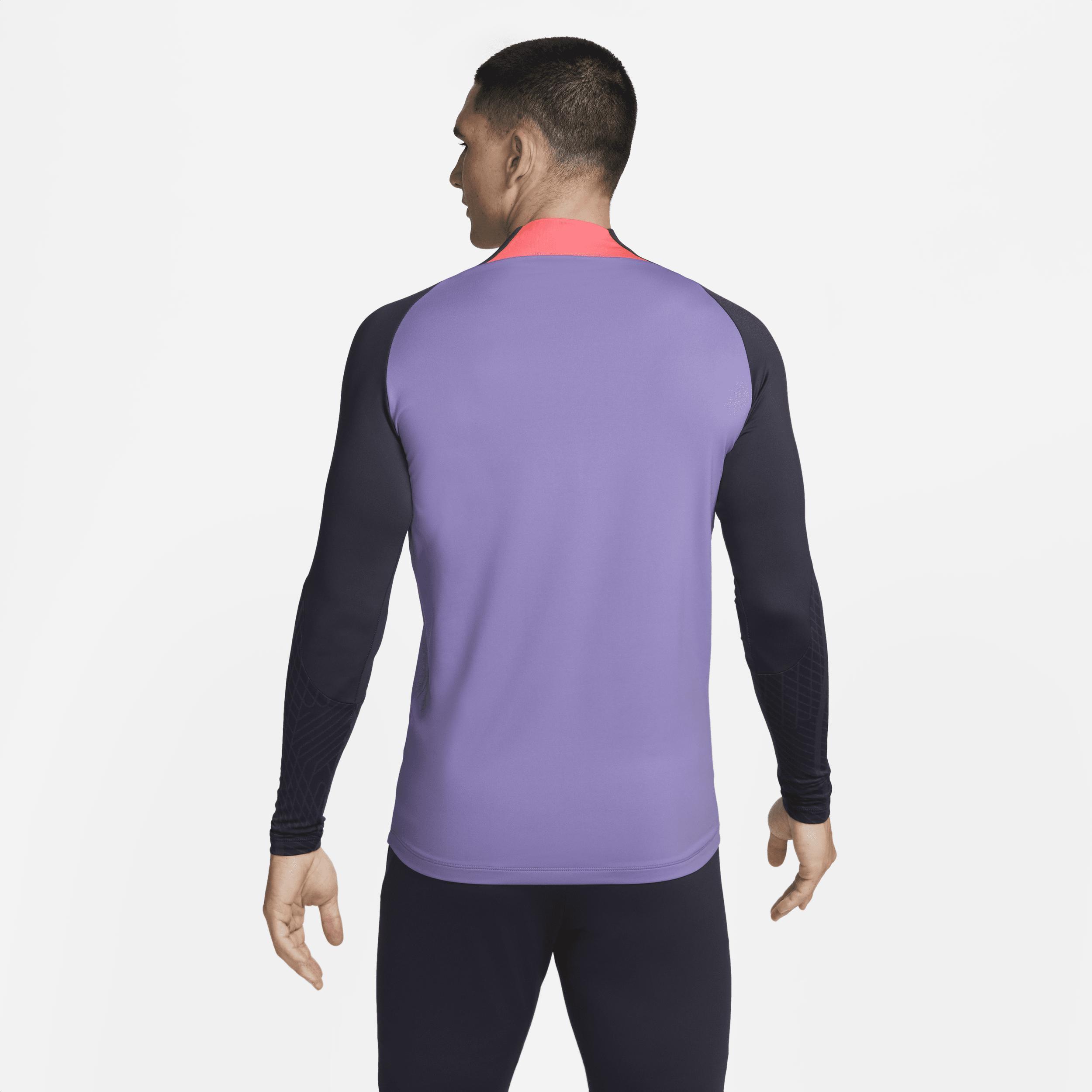 Mens Nike Purple Liverpool Strike Drill 2023/24 Performance Quarter-Zip Long Sleeve Top Product Image