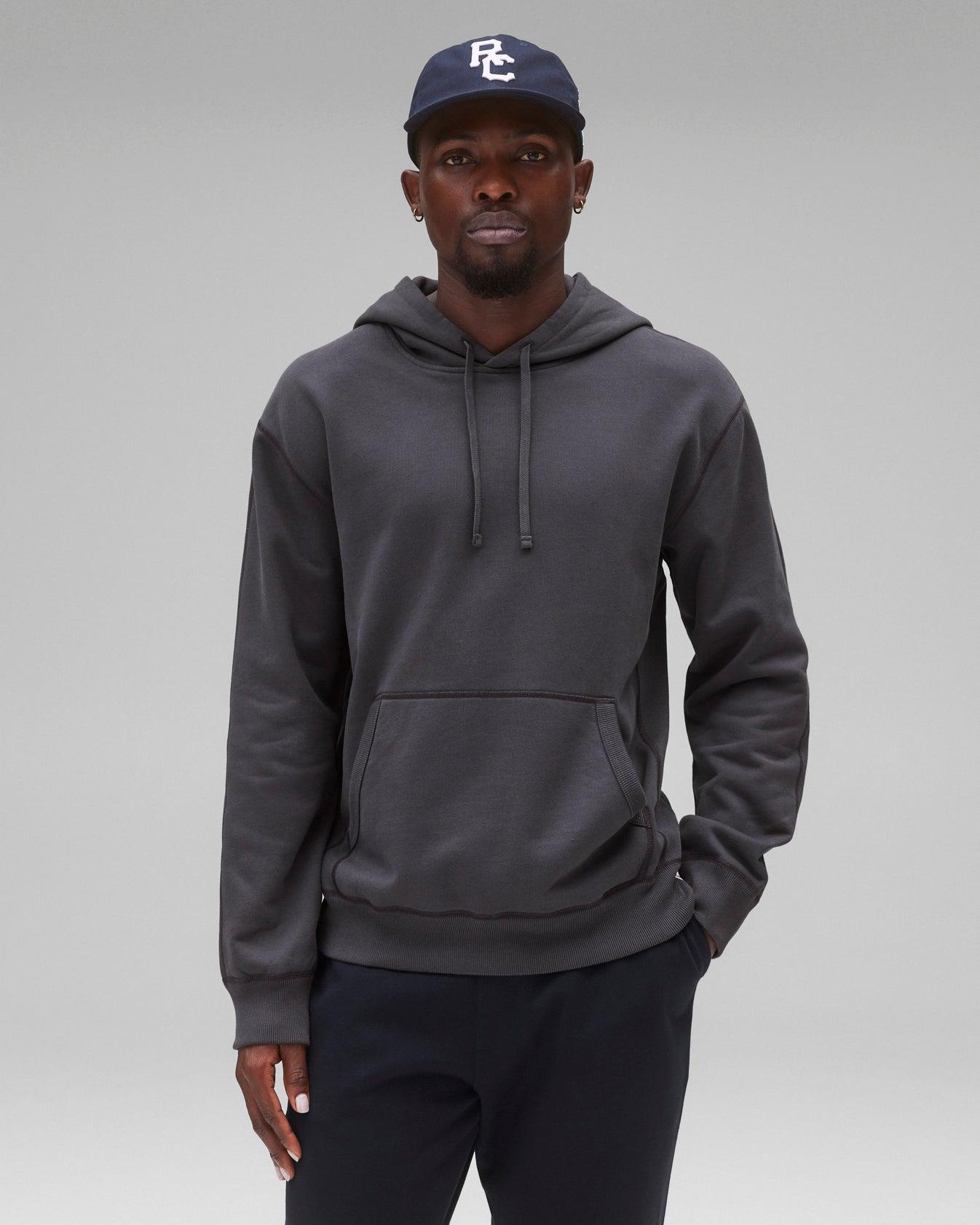Midweight Terry Standard Zip Hoodie Male Product Image