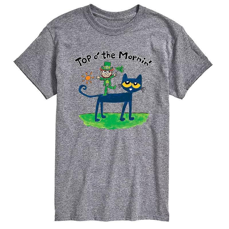 Big & Tall Pete The Cat Top O The Mornin' Tee, Men's,  Product Image