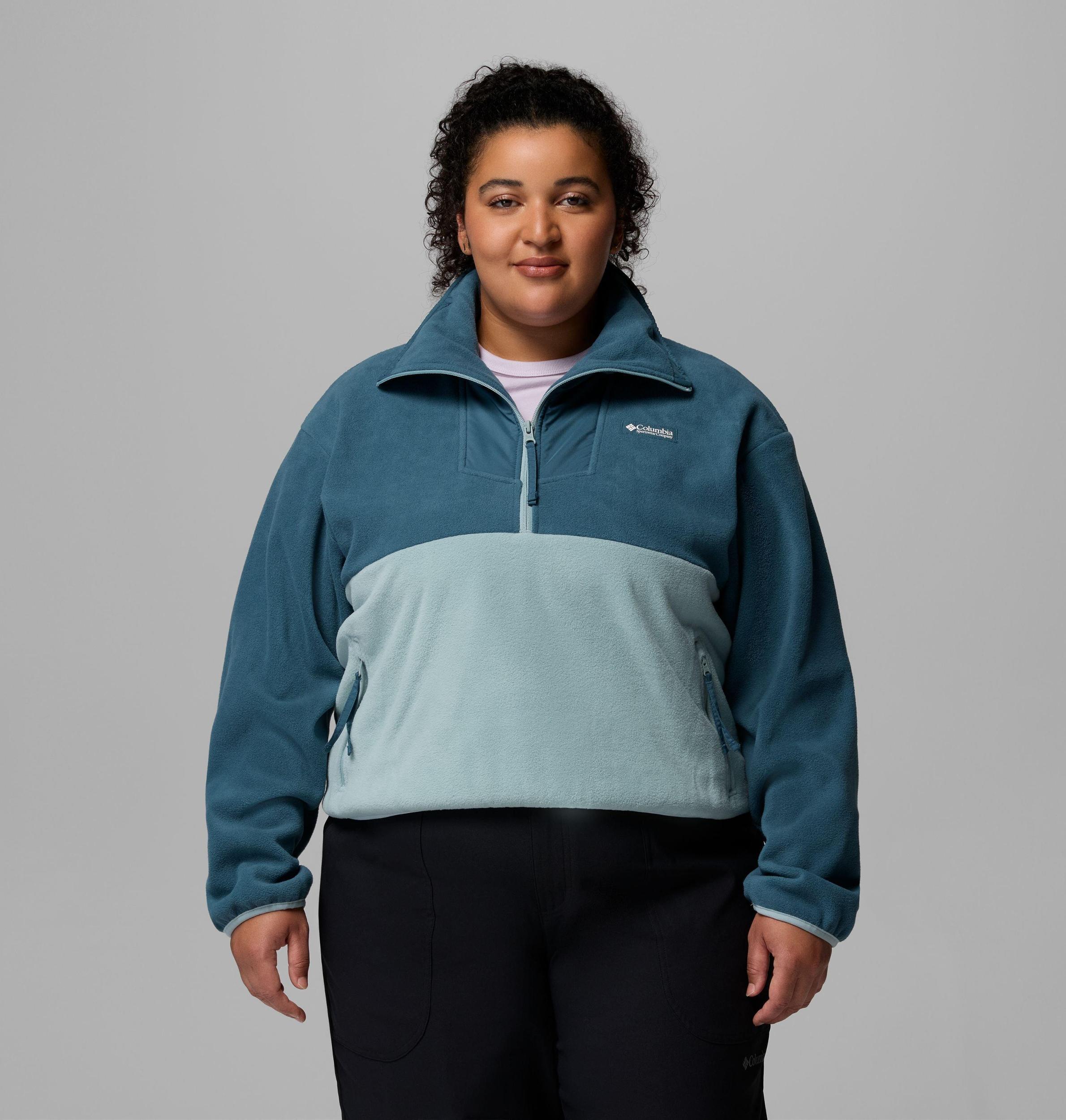 Columbia Womens Sequoia Grove Half Zip Fleece - Plus Size- Product Image