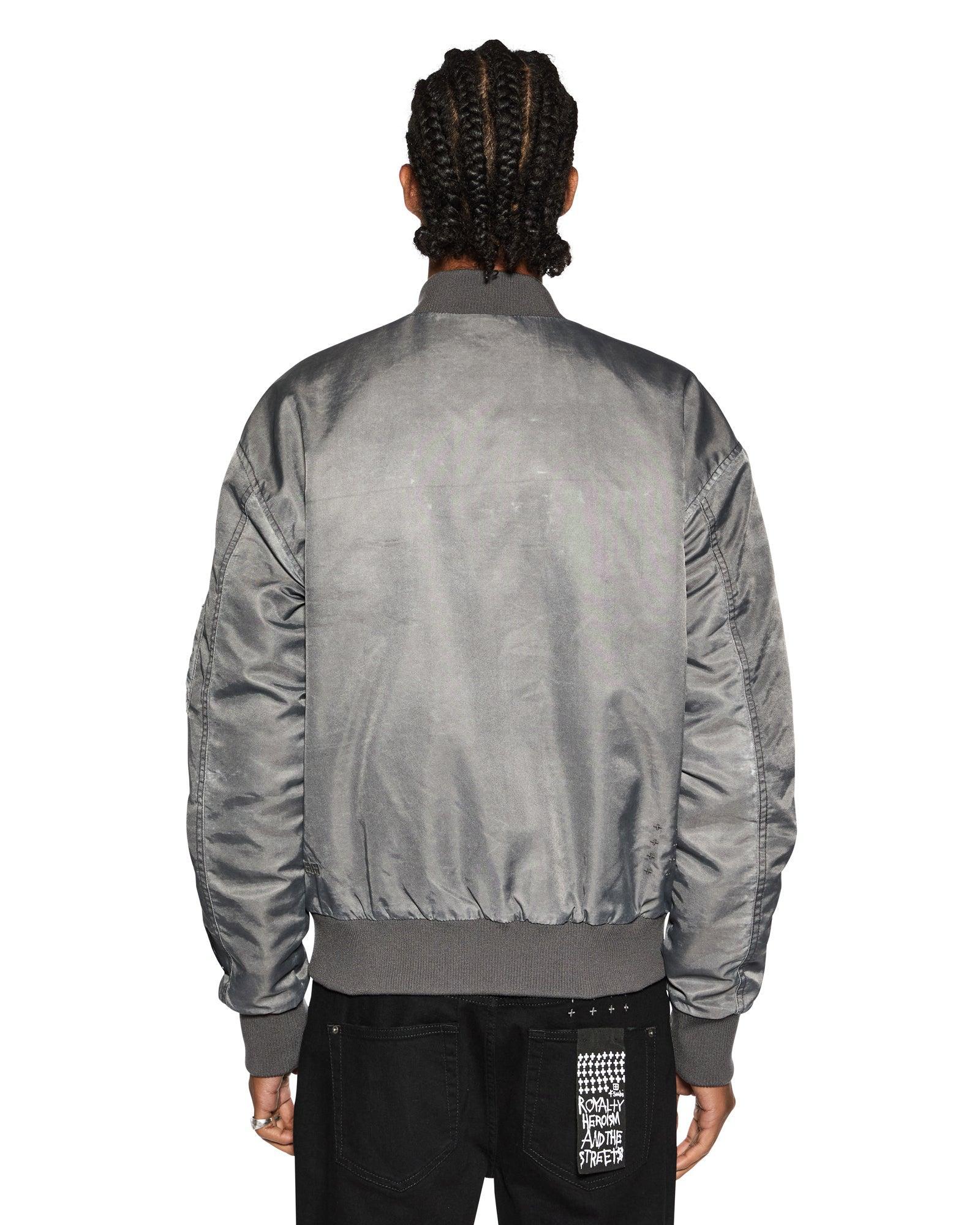 ROYALTY BOMBER OVERDYE COAL Male Product Image