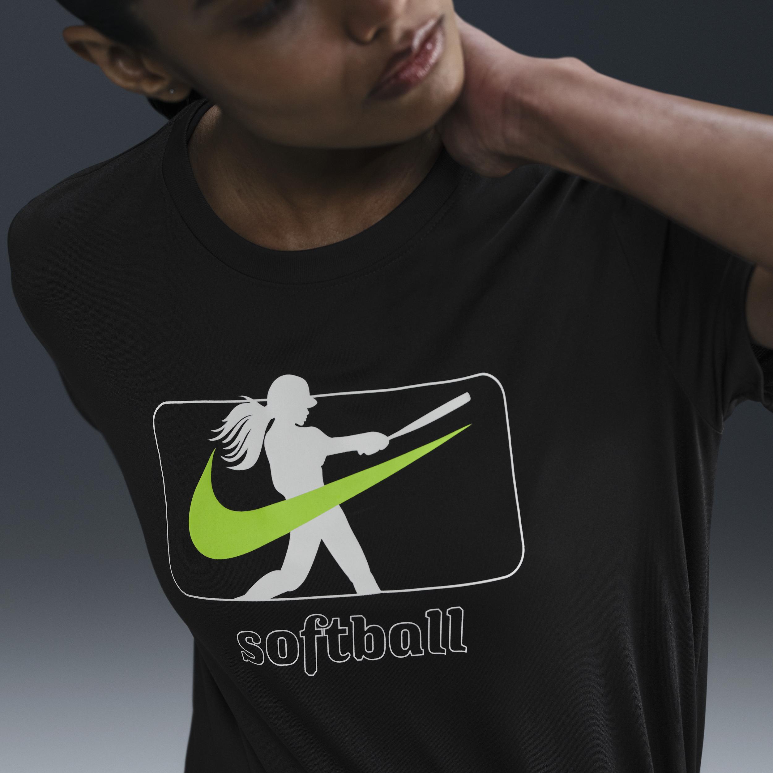 Nike Women's Dri-FIT Softball T-Shirt Product Image