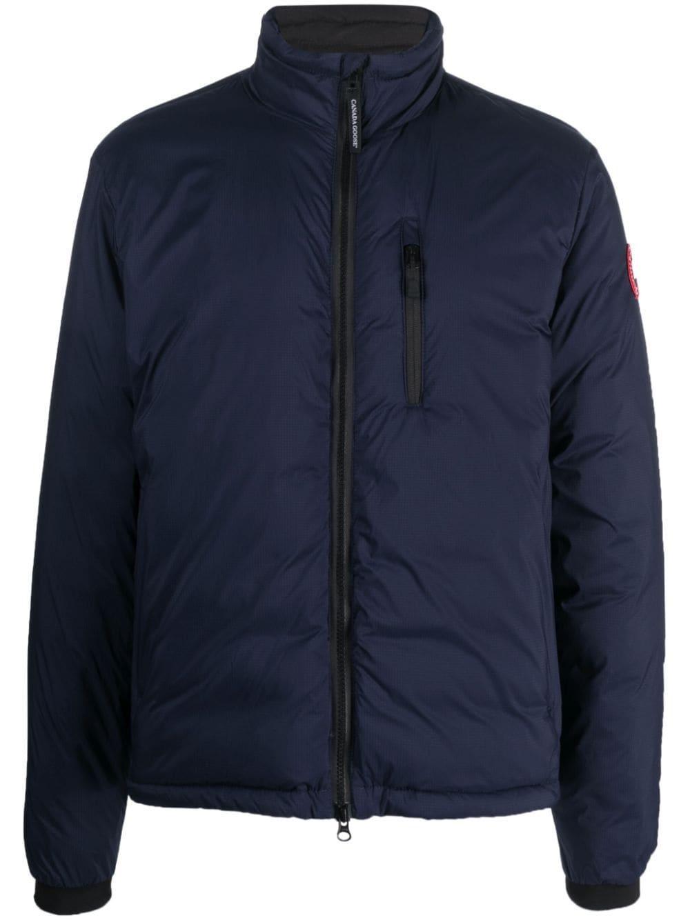 CANADA GOOSE Lodge Packable 750 Fill Power Down Jacket In Blue Product Image