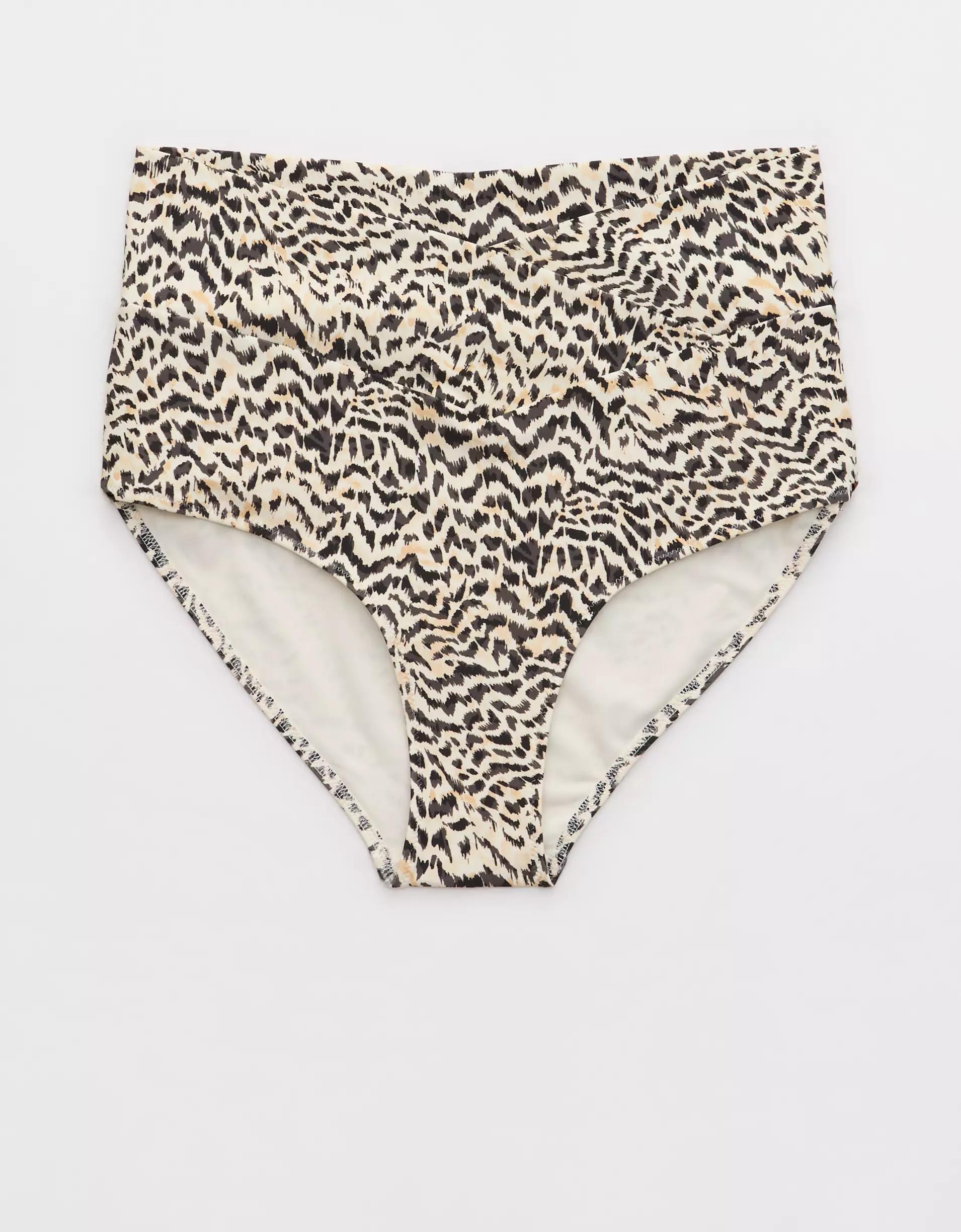 Aerie Crossover High Waisted Bikini Bottom Product Image