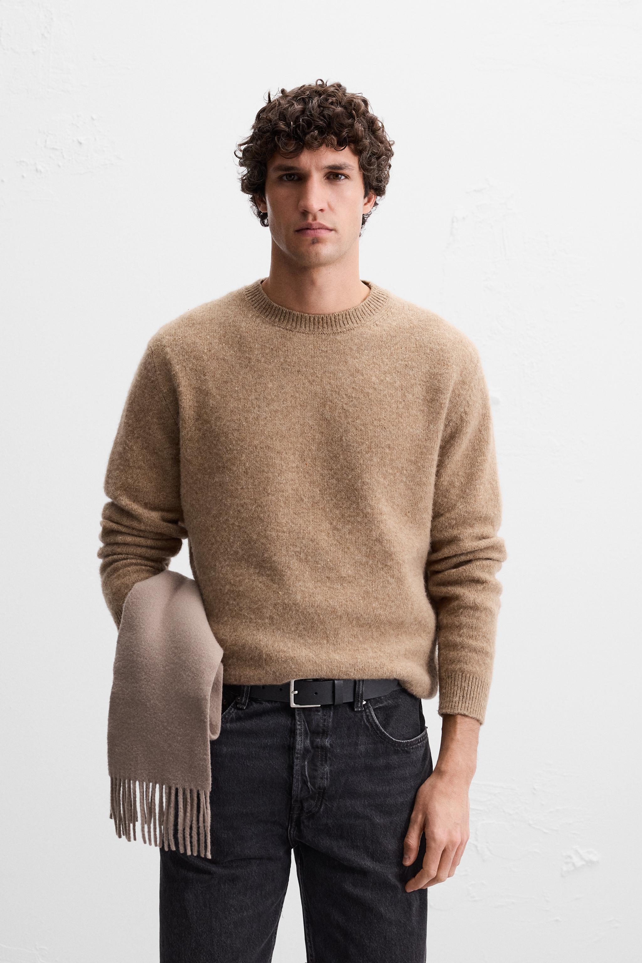 BRUSHED WOOL SWEATER Product Image