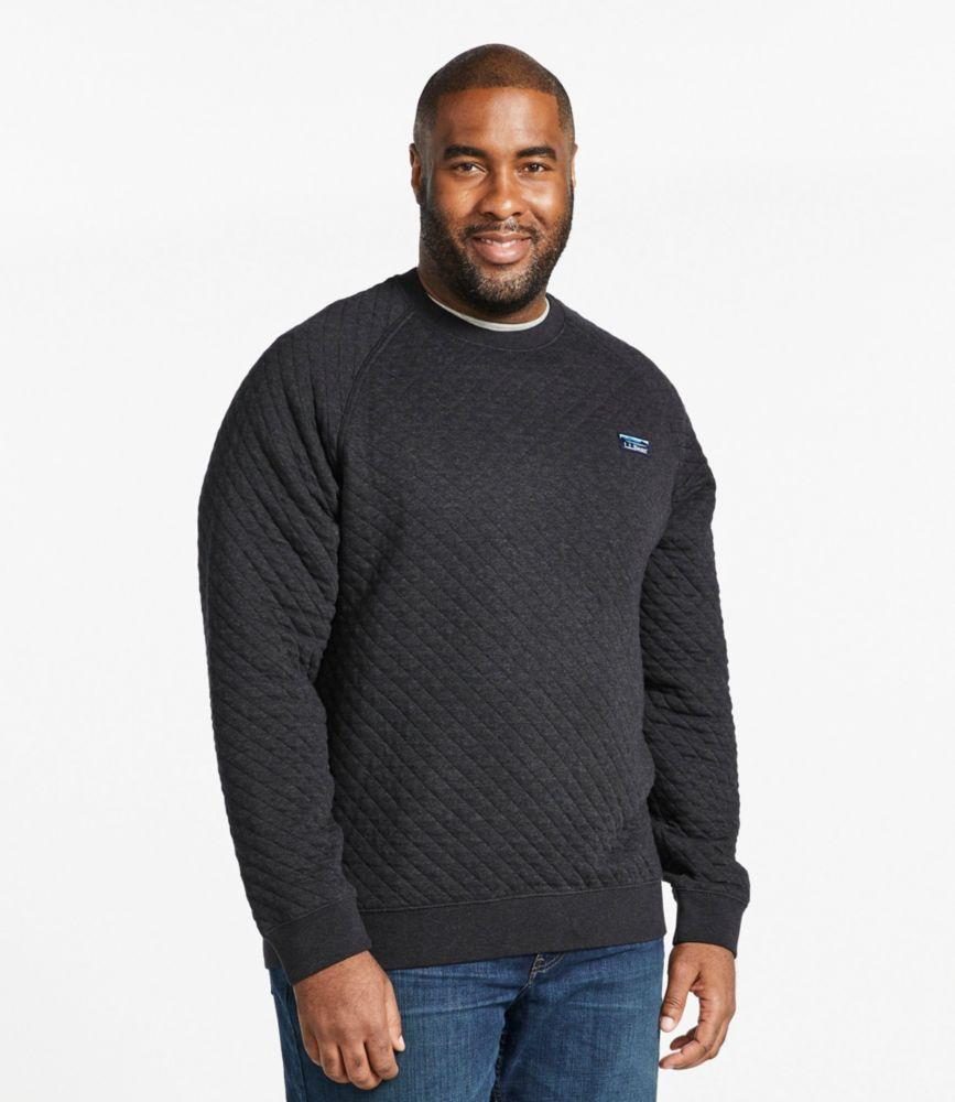 
                            Men's Quilted Sweatshirt, Crewneck
                         Product Image