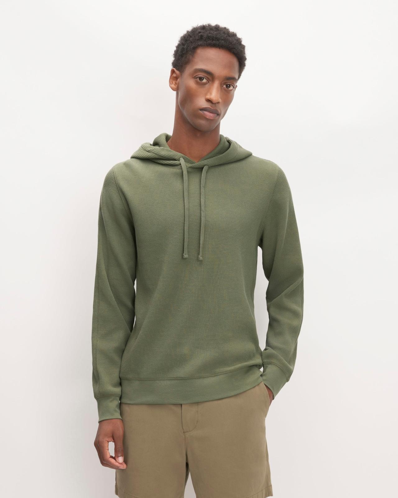 Mens Waffle-Knit Hoodie by Everlane Product Image
