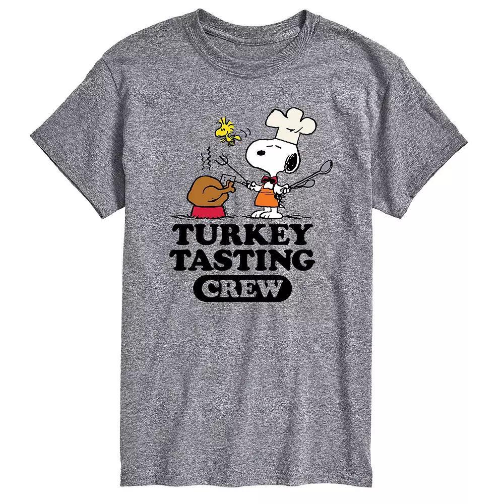 Big & Tall Peanuts Turkey Tasting Crew, Men's,  Product Image