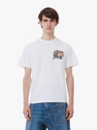 JWA LOGO HEDGEHOG T-SHIRT in white | JW Anderson US  Product Image