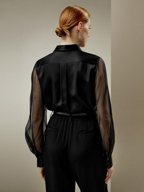 Ethereal Silk Shirt Product Image