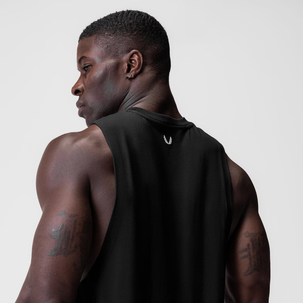 0926. Supima® Muscle Tank - Olive Product Image