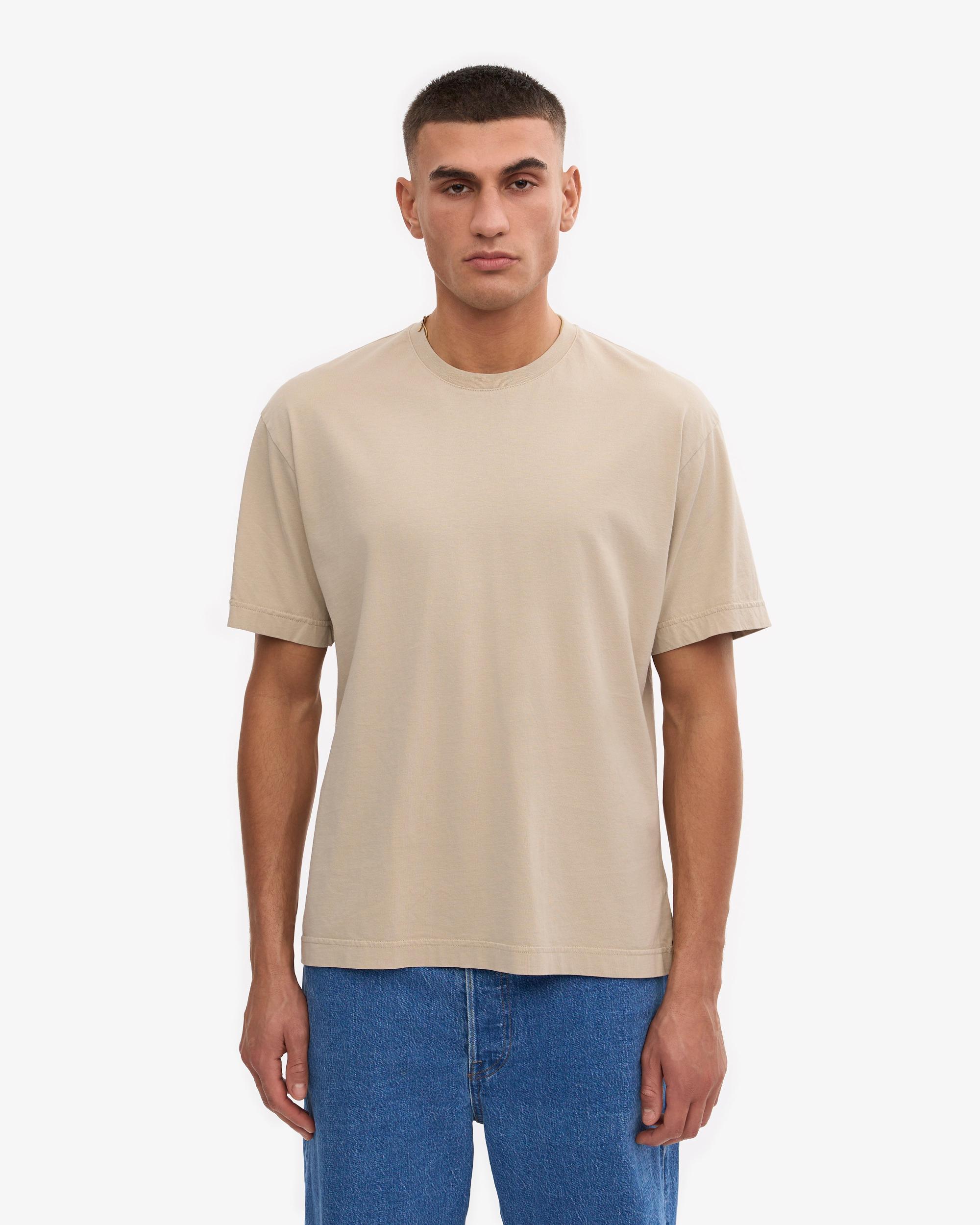 Oversized Organic T-Shirt - Oyster Grey Product Image