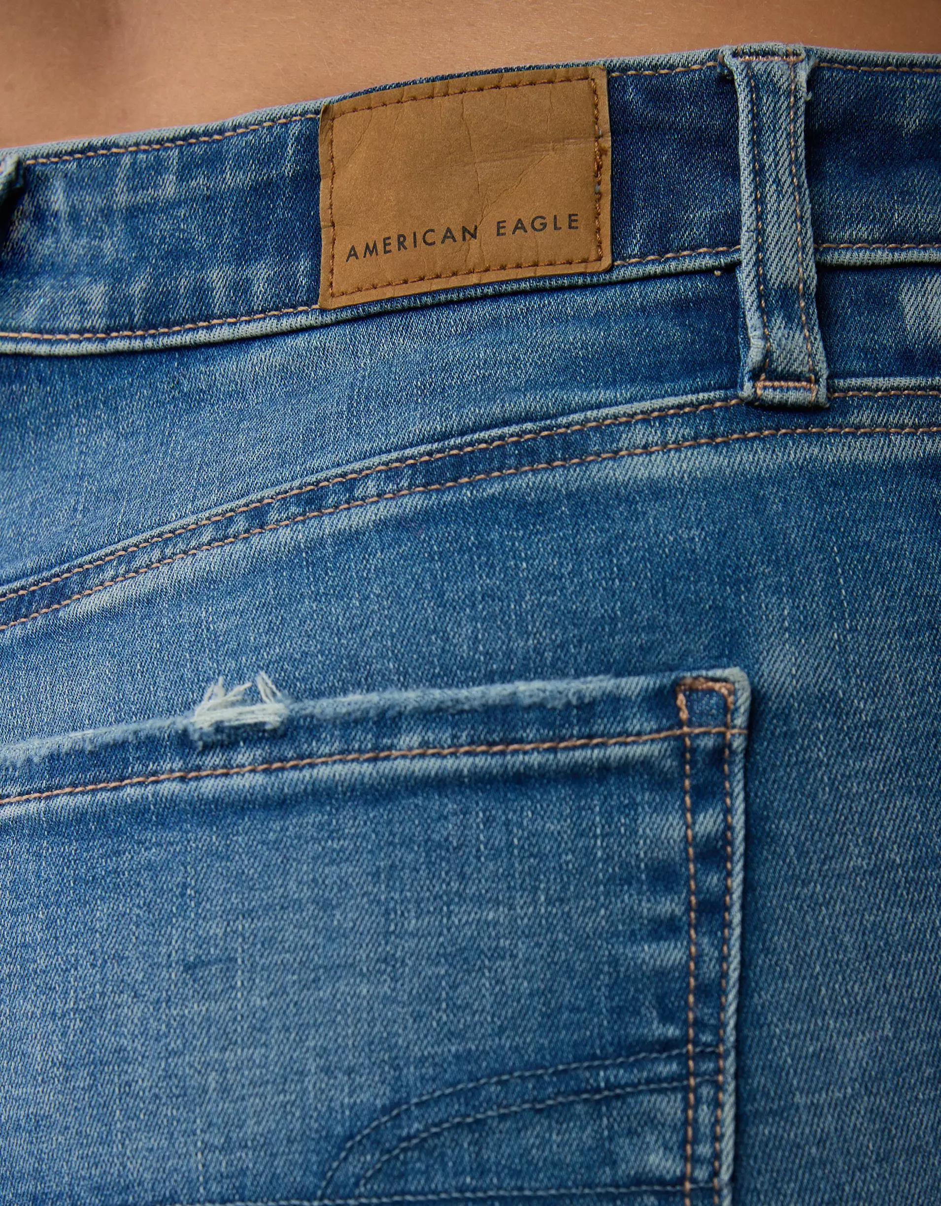 AE Next Level Super High-Waisted Ripped Jegging Product Image