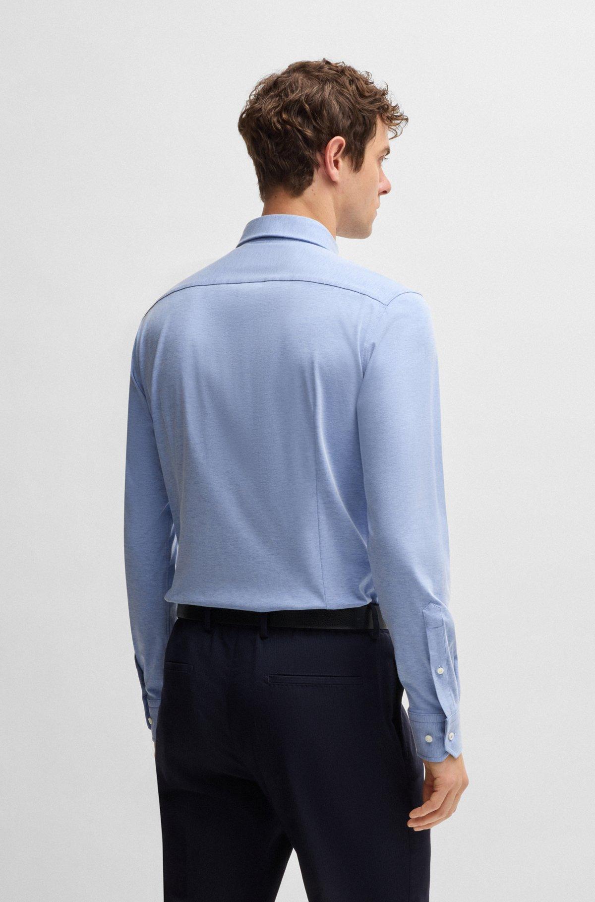 Slim-fit shirt in a stretch-cotton Product Image