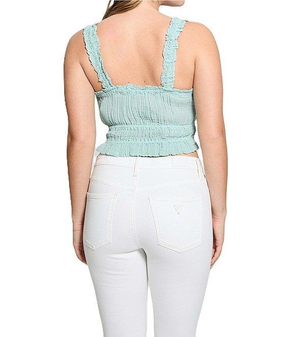 Guess Reya Gauze Sleeveless Top Product Image