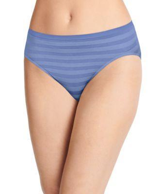 Jockey® Matte & Shine Seamfree® Hi Cut Panty - 1306 Product Image