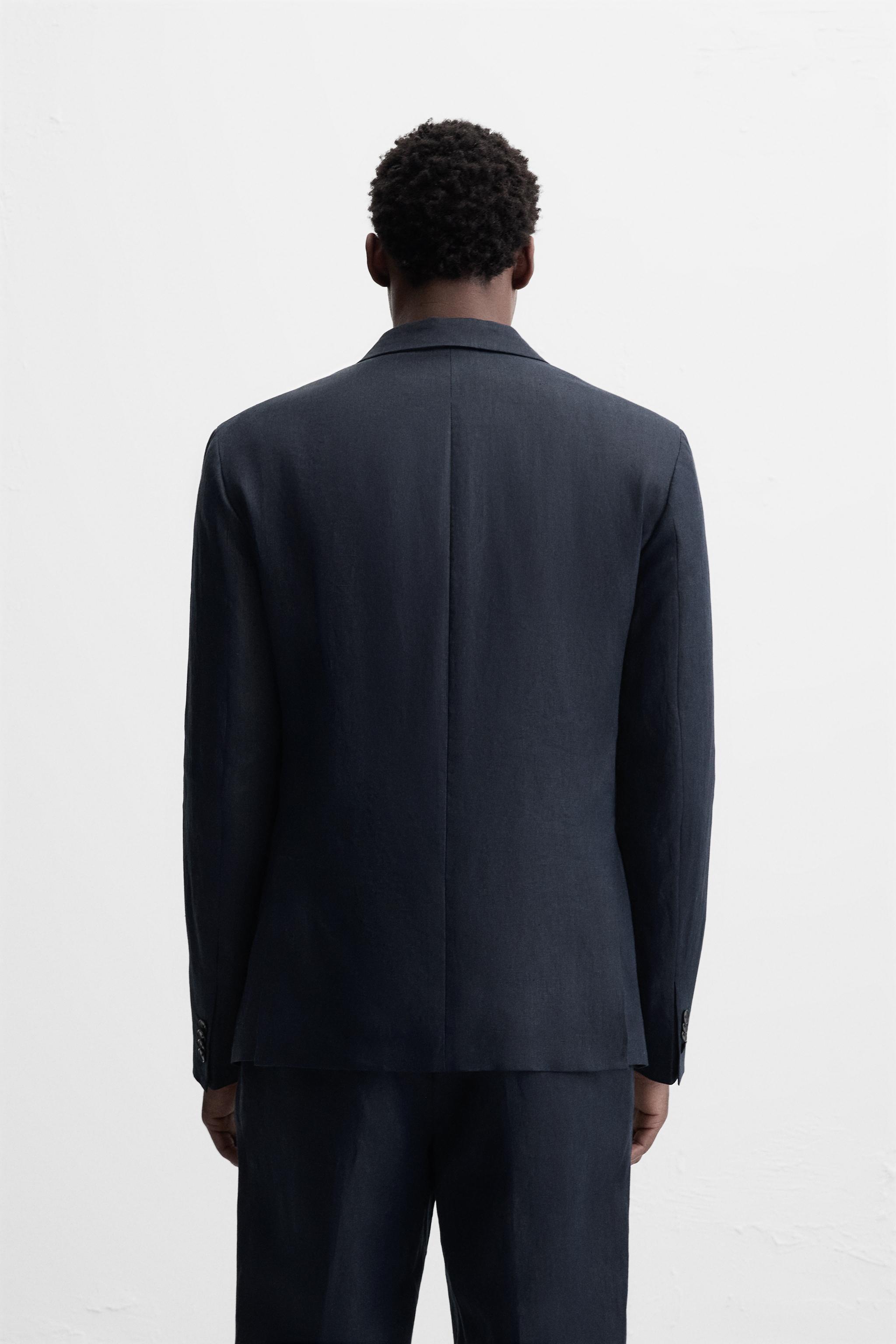 SUIT JACKET IN 100% LINEN Product Image