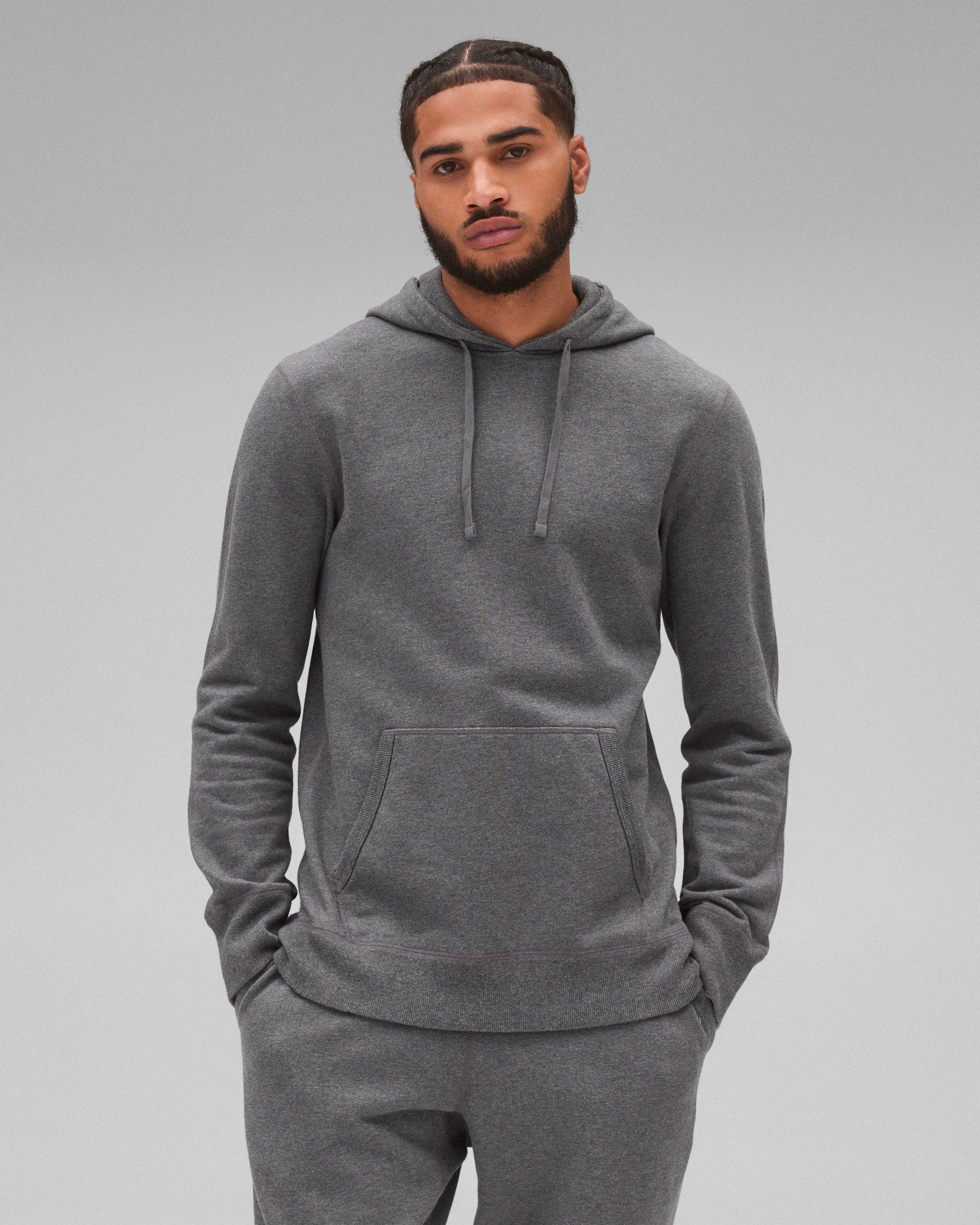 Midweight Terry Slim Hoodie Male Product Image