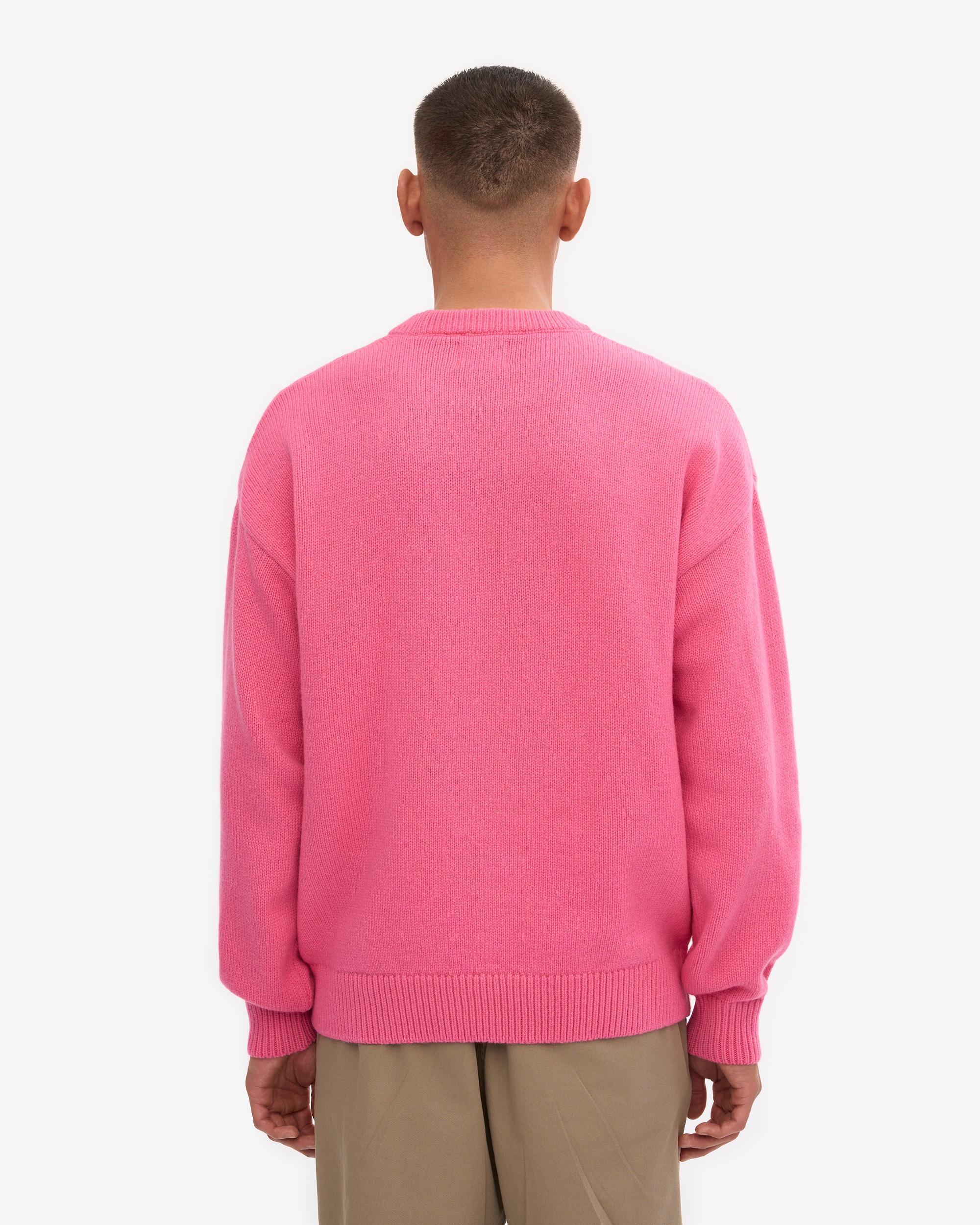 Oversized Merino Wool Crew - Purple Haze Product Image
