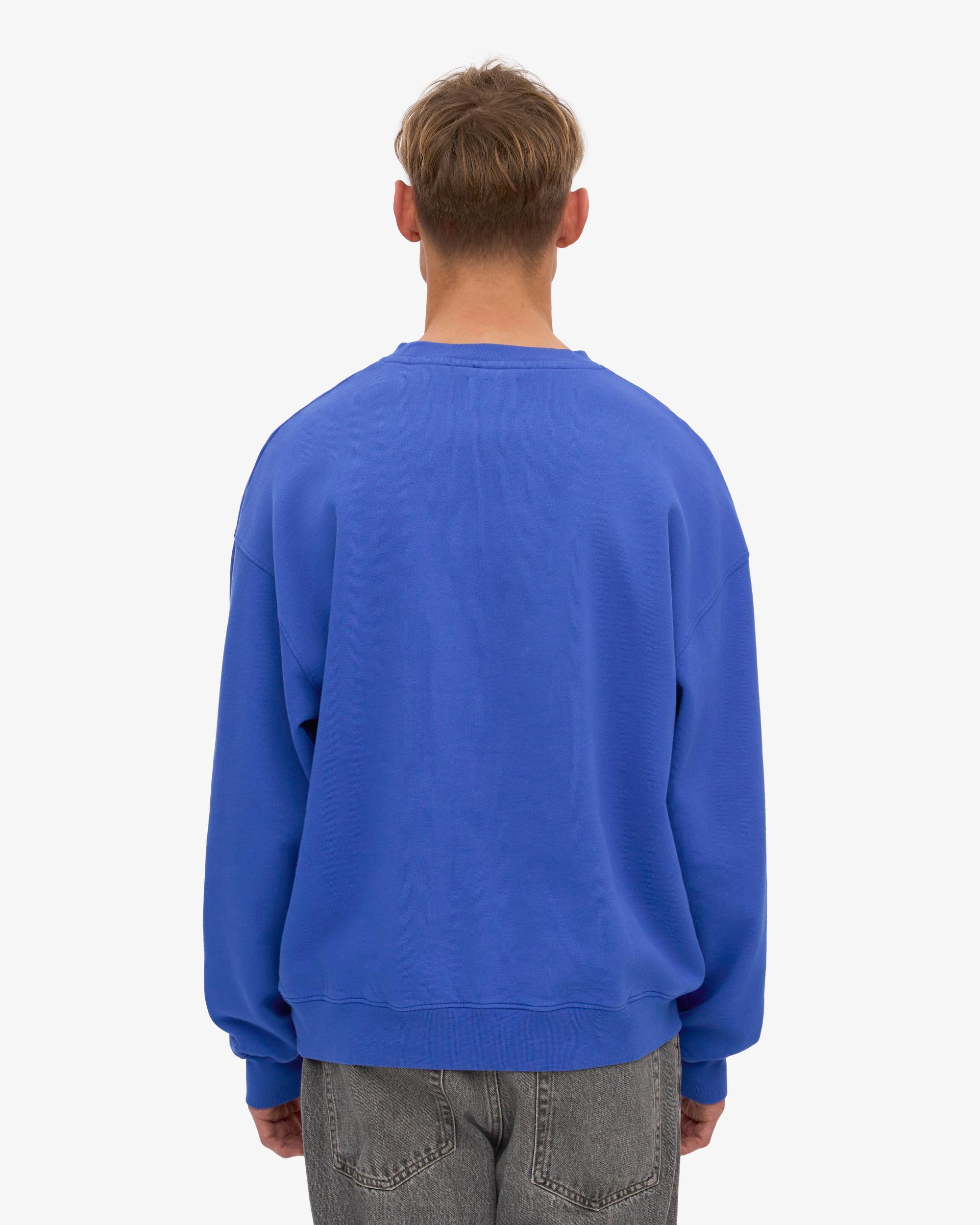 Organic Oversized Crew - Sapphire Blue Product Image