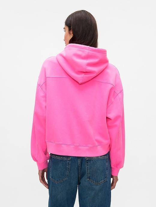 VintageSoft Cropped Hoodie Product Image