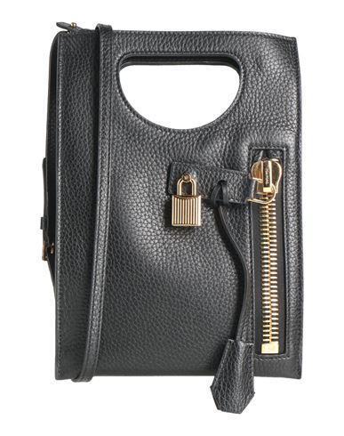 TOM FORD Woman Cross-body Bag Black Size - Calfskin, Zamak, Brass Product Image