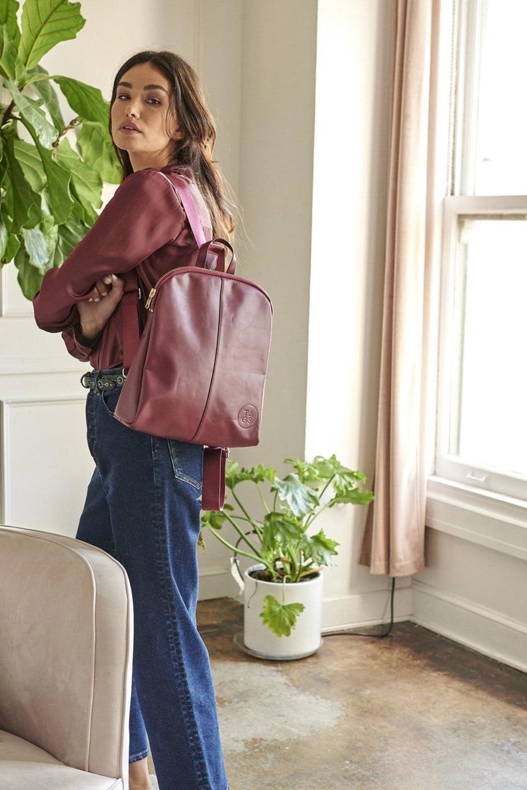 Leather Mini Backpack Product Image