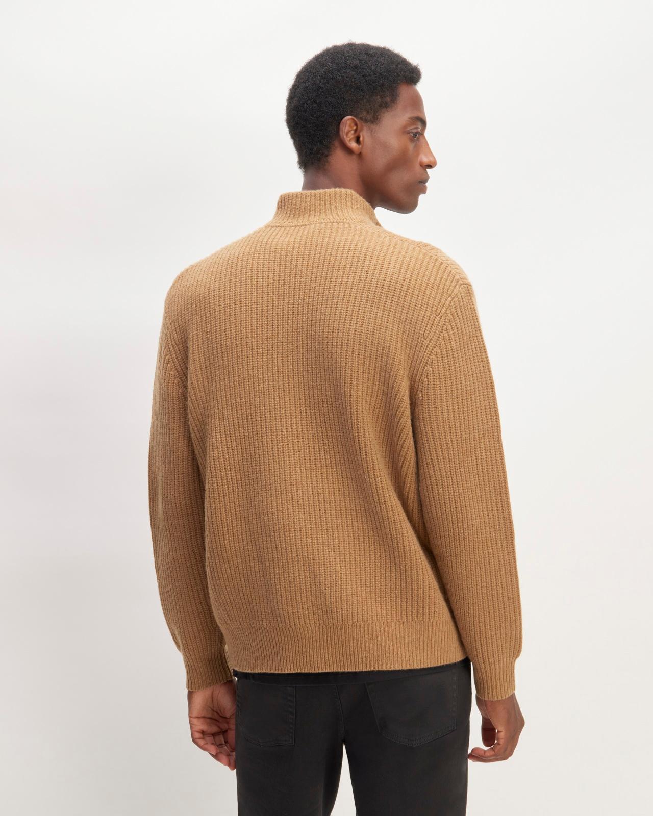 Mens Felted Merino Half-Zip Sweater by Everlane Product Image