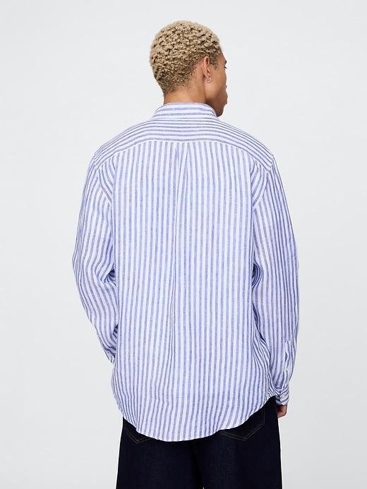 100% Linen Classic Shirt Product Image