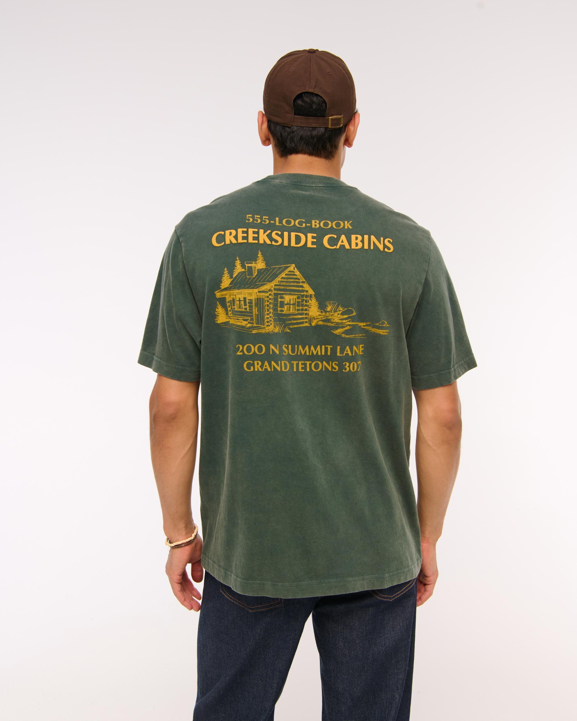 Cabin Vintage-Inspired Graphic Tee Product Image