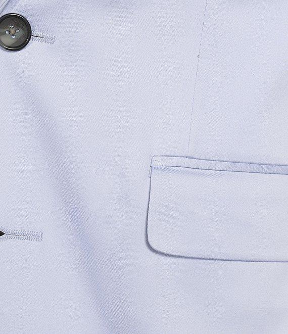 Murano Interdimensional Collection Slim Fit Pieced Sateen Suit Separates Jacket Product Image