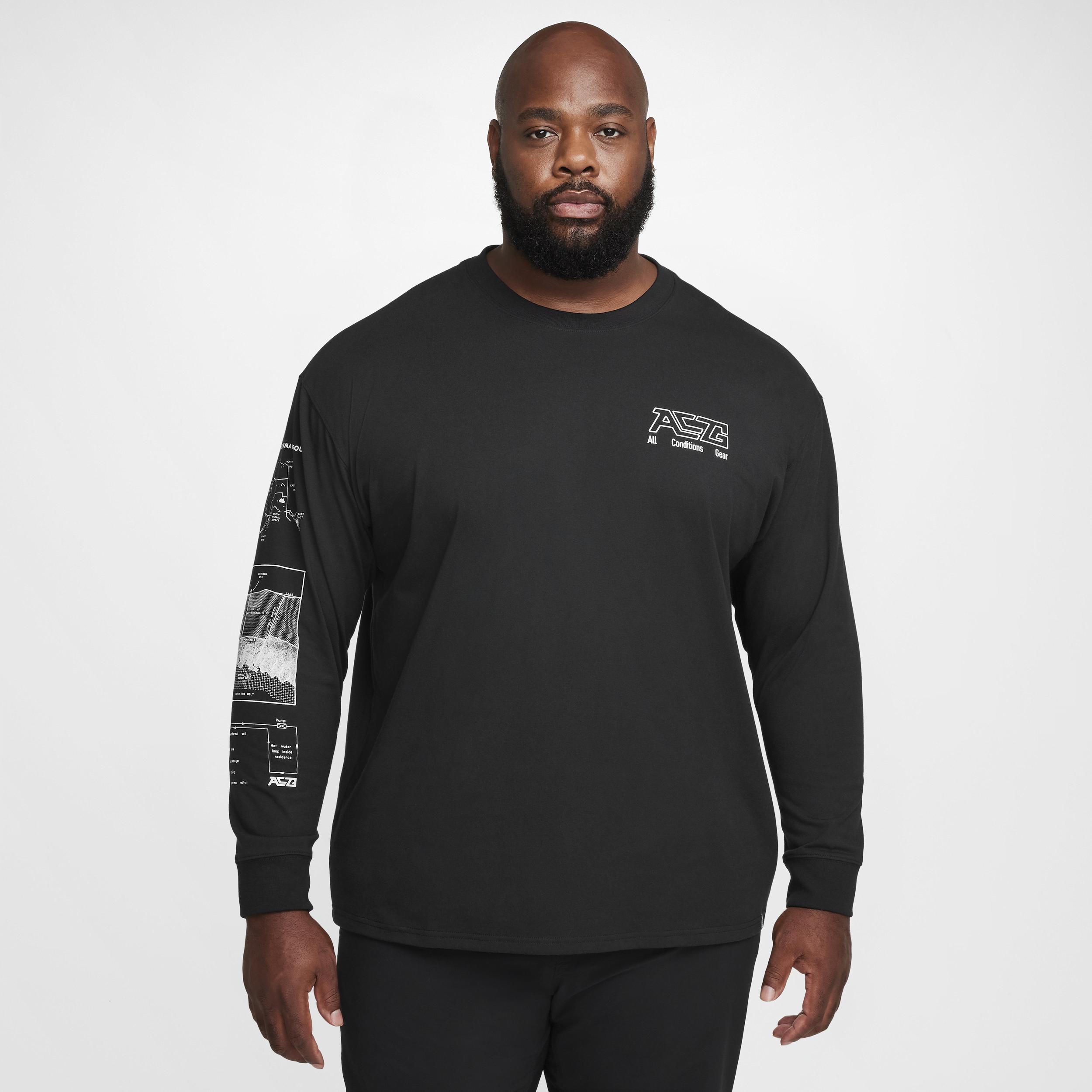 Mens Nike ACG Long-Sleeve T-Shirt | FZ6704-010 Product Image
