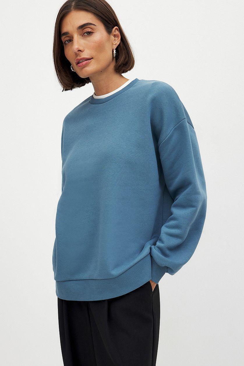 Oversized Sweatshirt Blue Product Image