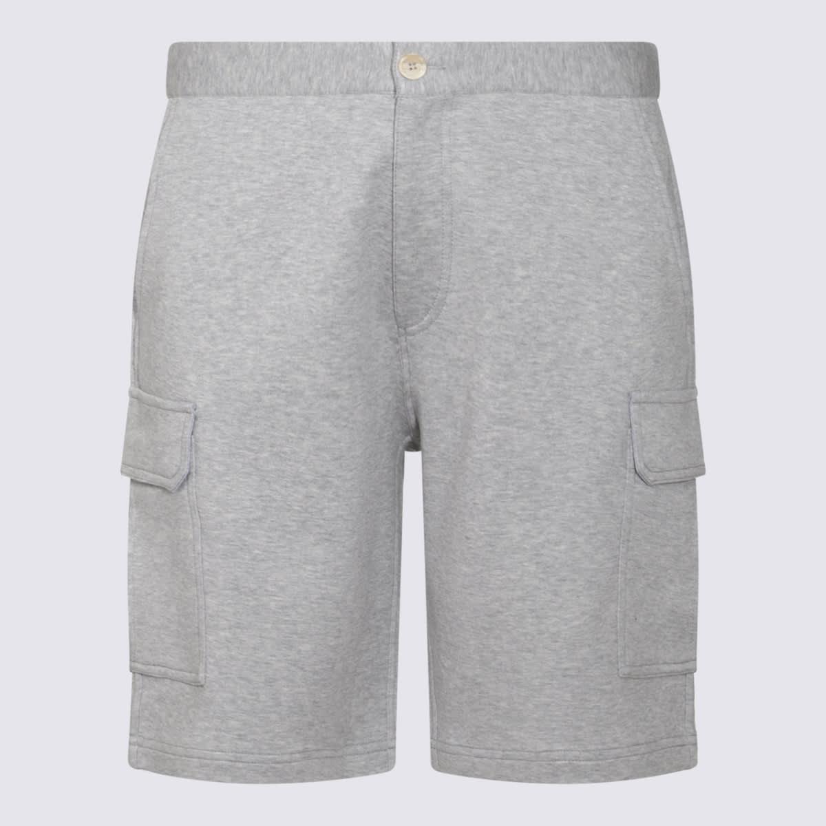 BRUNELLO CUCINELLI Grey Shorts Product Image