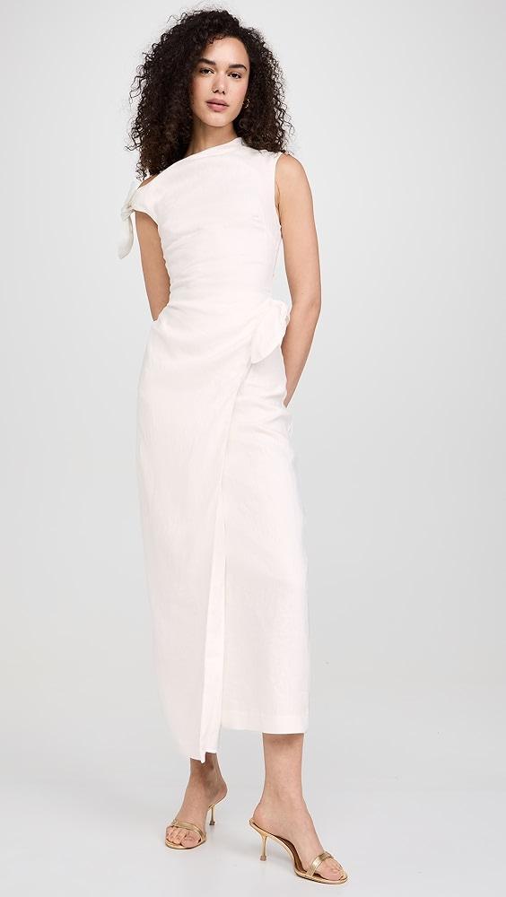 SIR. Tamara Tie Midi Dress | Shopbop Product Image