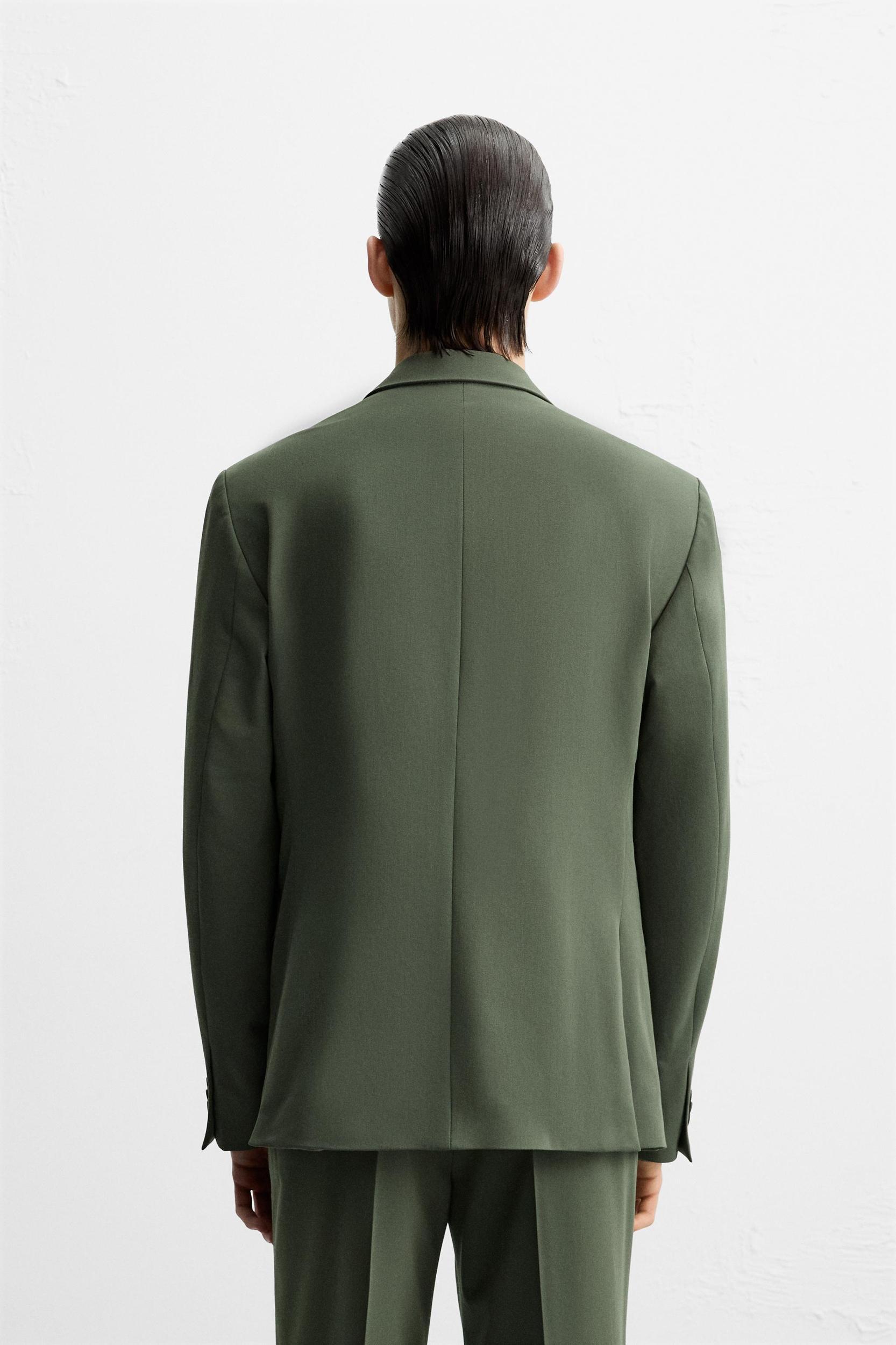 DOUBLE BREASTED SUIT BLAZER Product Image