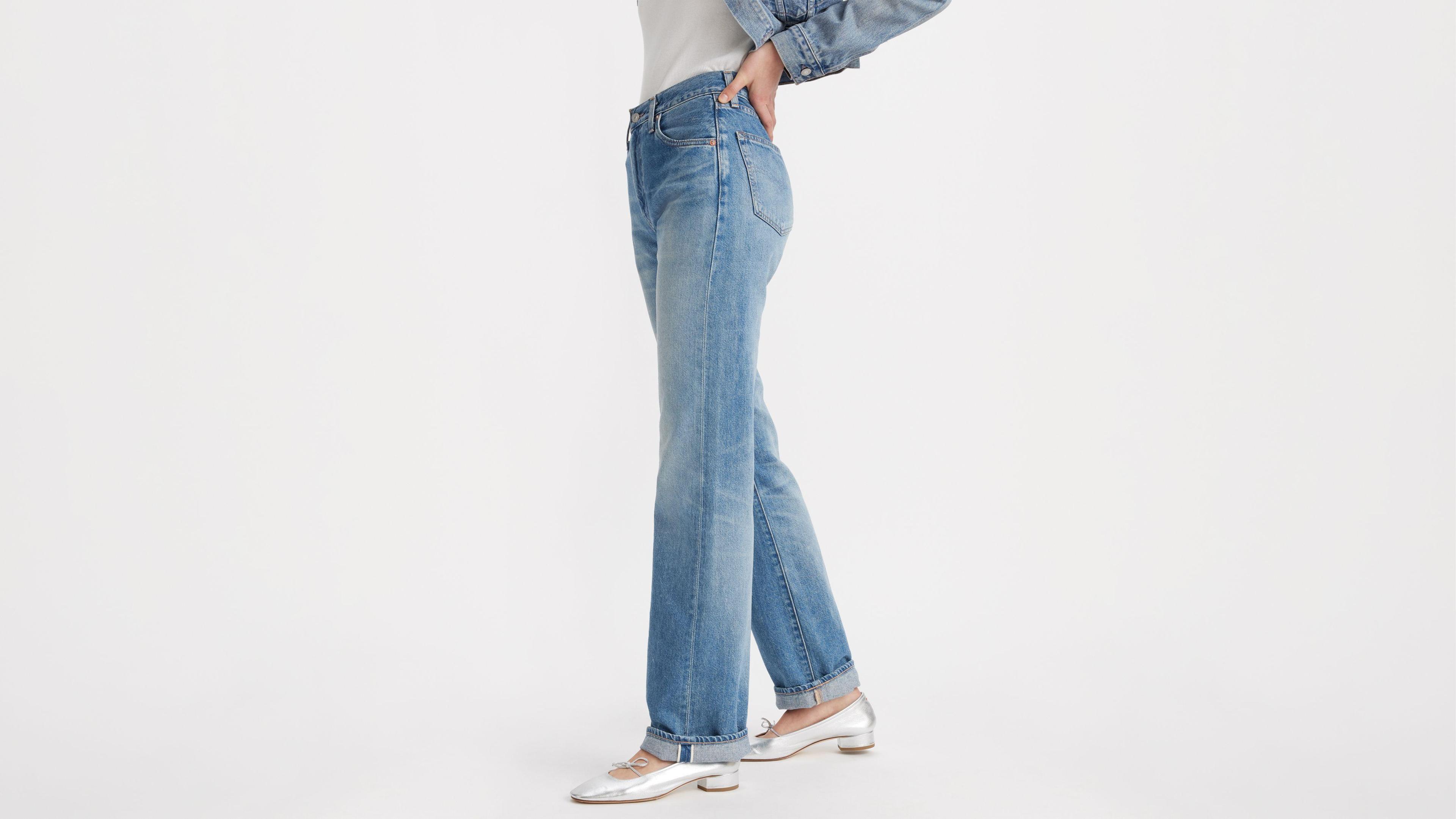 Japanese Selvedge Plank Straight Women's Jeans Product Image